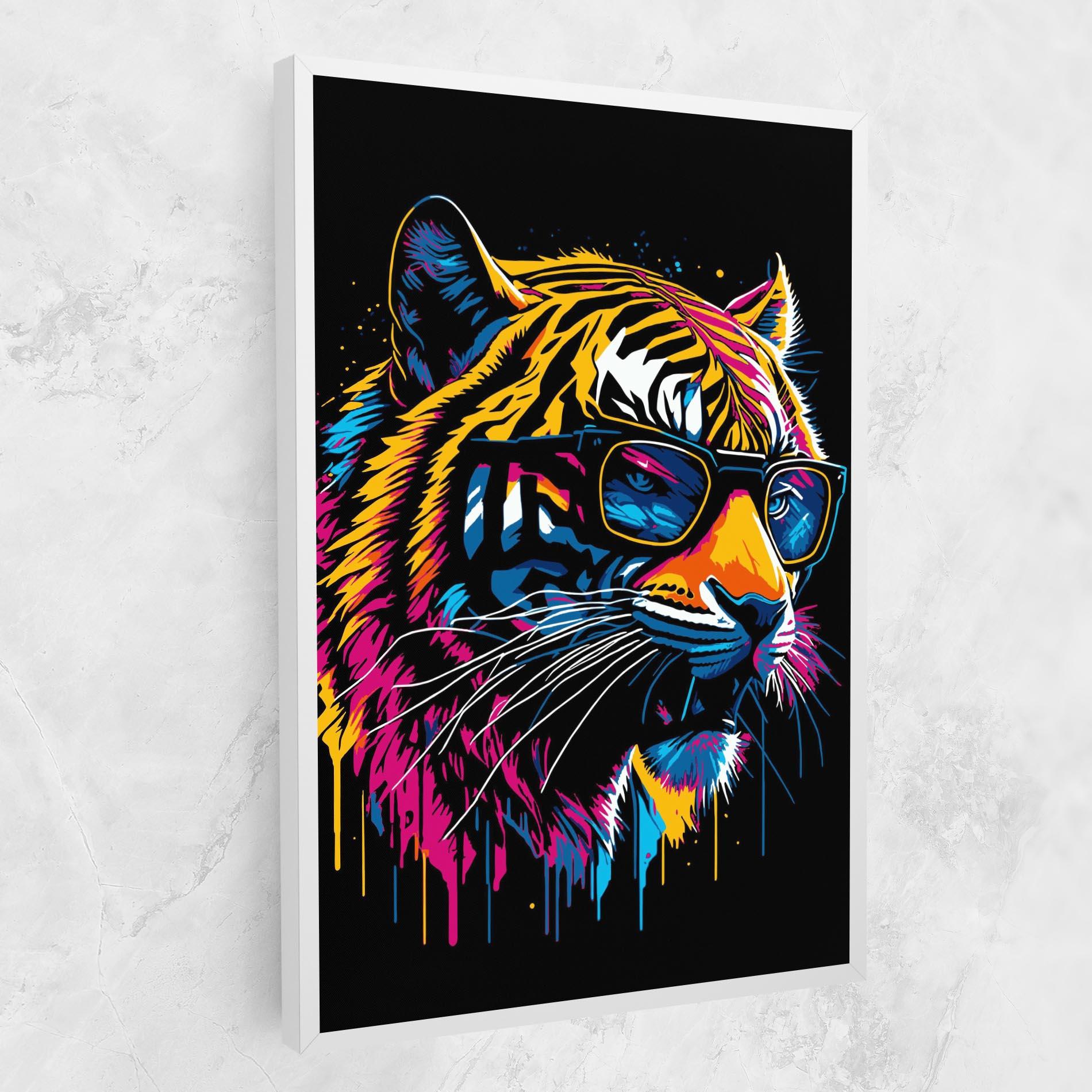 Leinwandbild Cool Tiger mockup 1