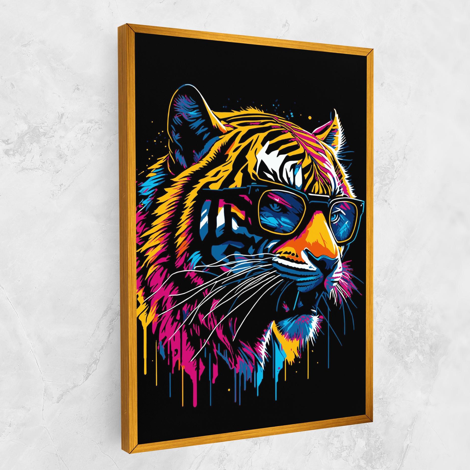 Leinwandbild Cool Tiger mockup 1