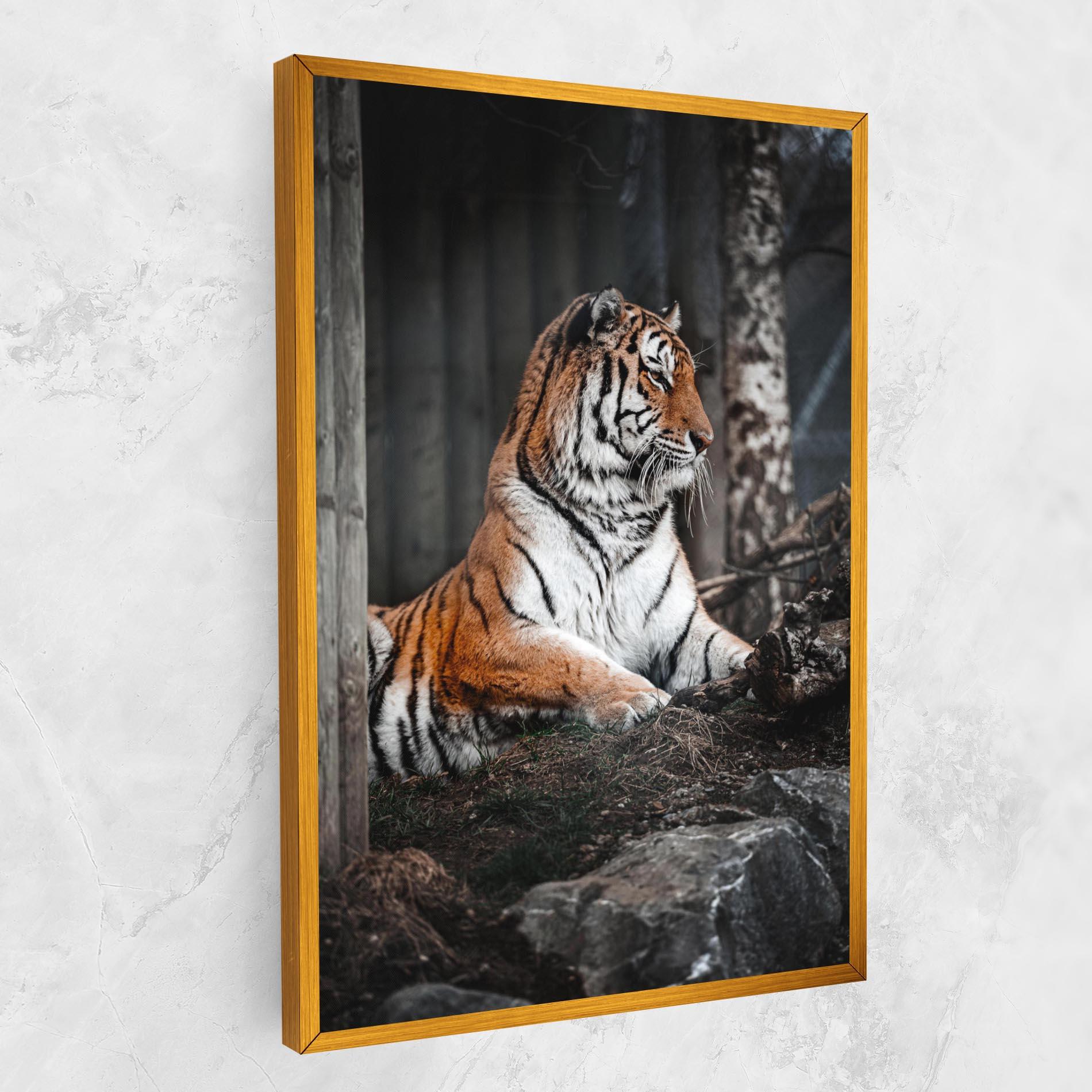 Leinwandbild Forest Tiger mockup 1