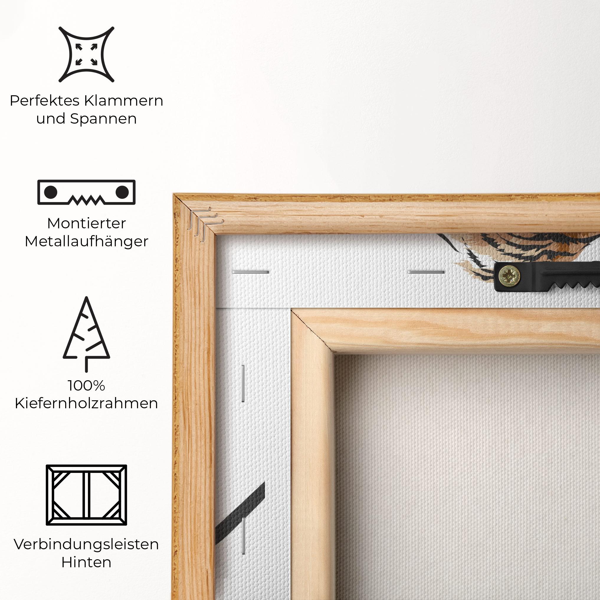 Leinwandbild Brave And Bold mockup 5