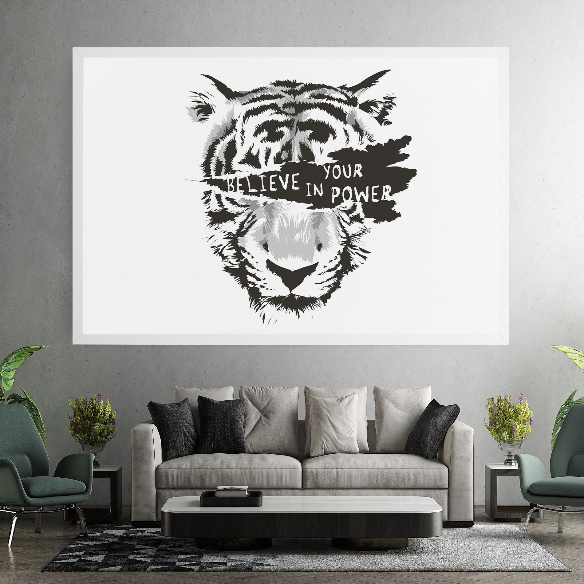 Leinwandbild Belive In Your Power mockup 7