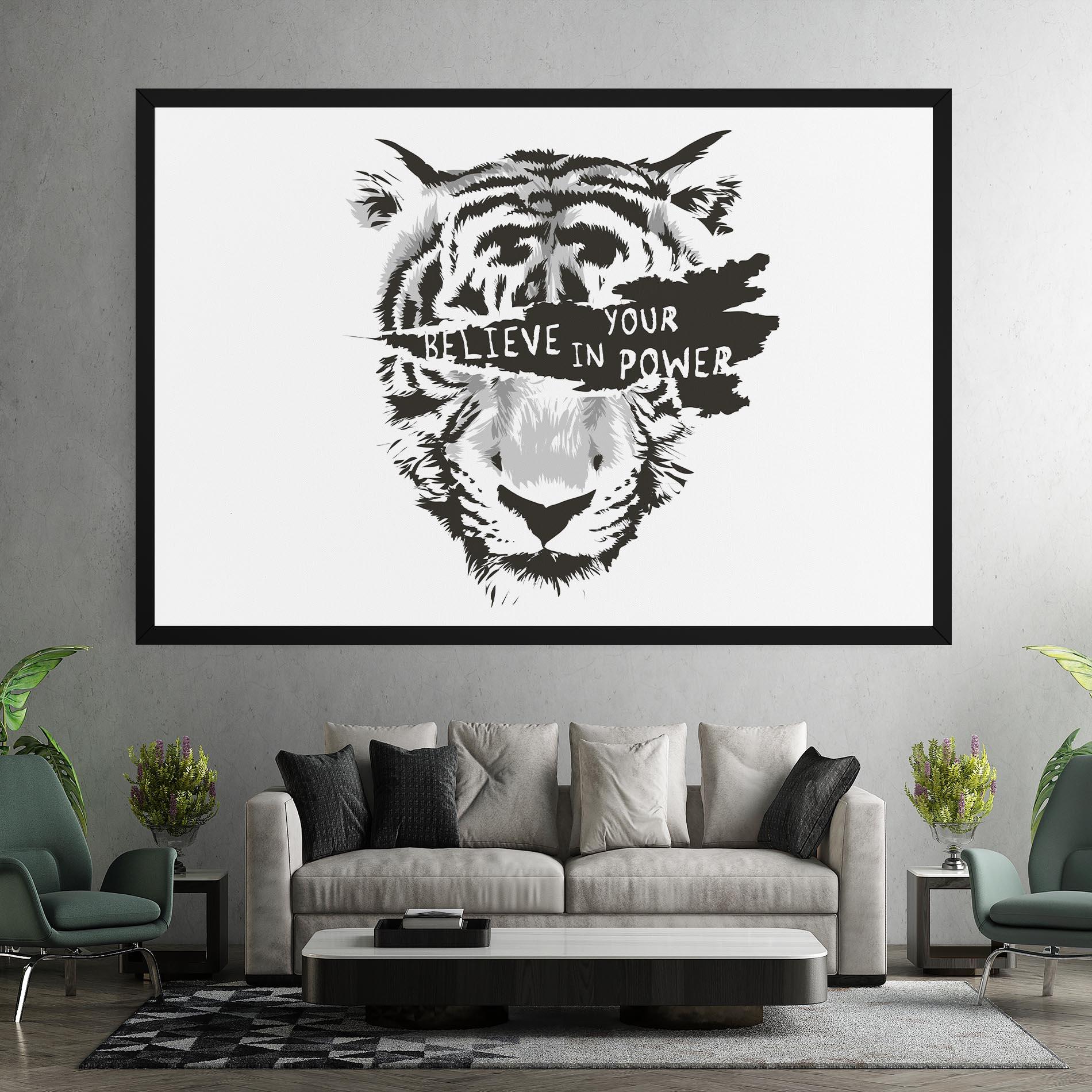 Leinwandbild Belive In Your Power mockup 7