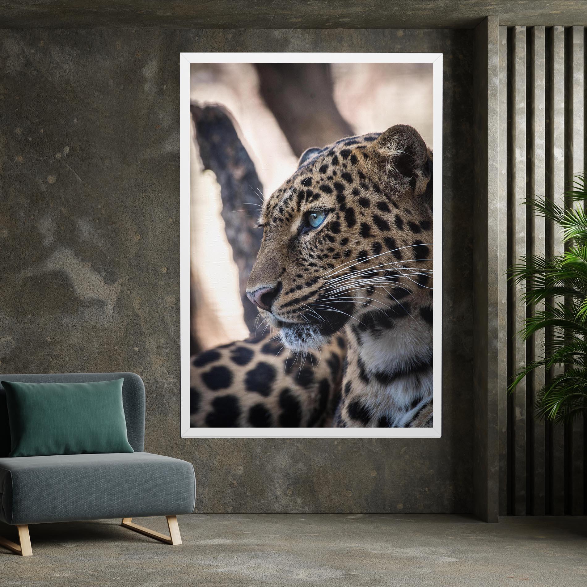 Leinwandbild Blue Tiger mockup 7