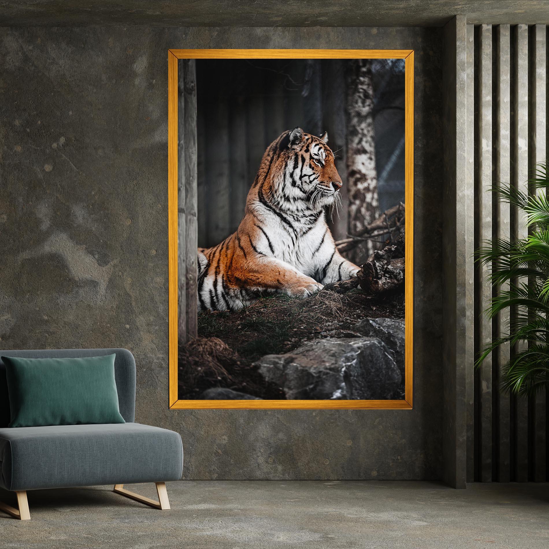 Leinwandbild Forest Tiger mockup 7