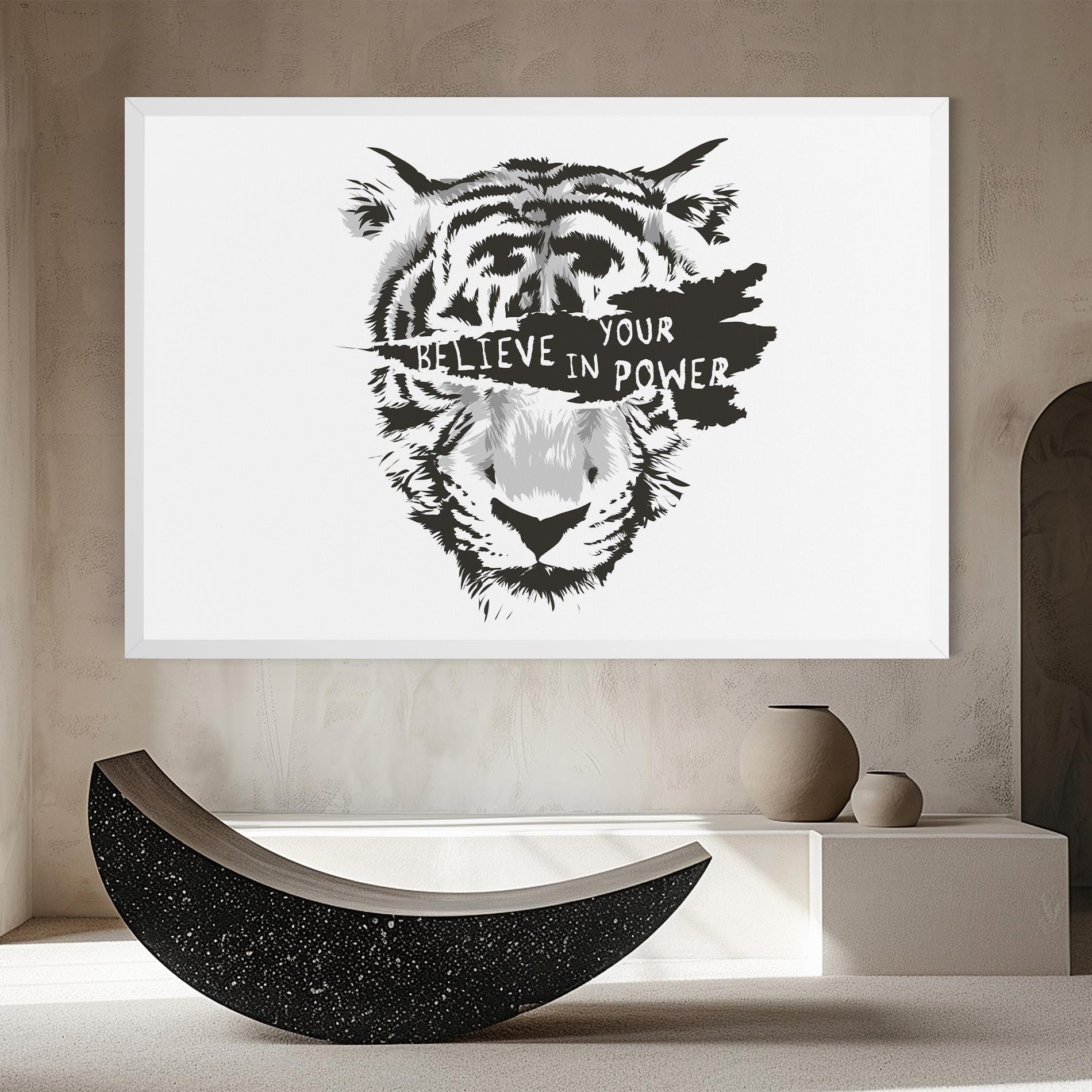 Leinwandbild Belive In Your Power mockup 8