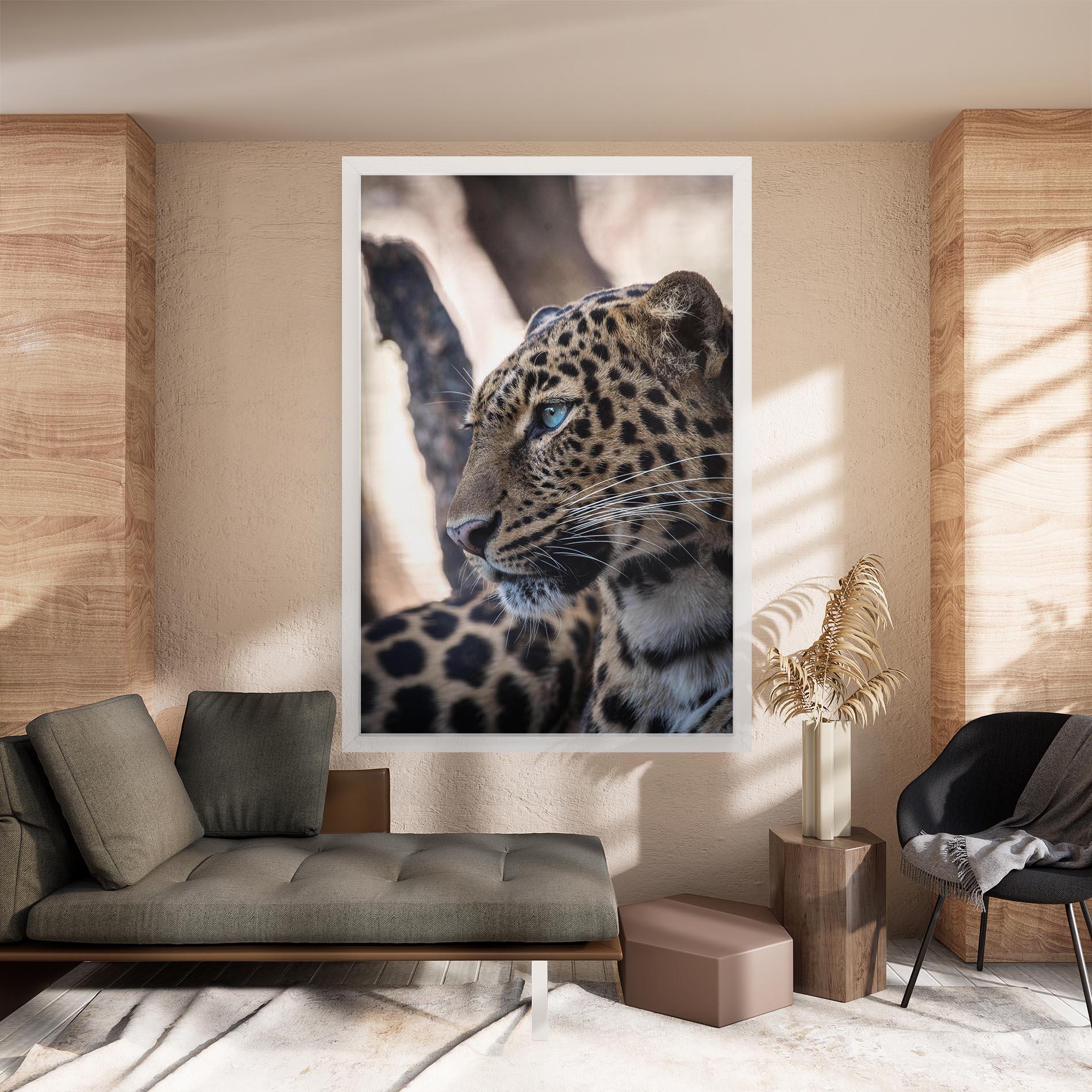 Leinwandbild Blue Tiger mockup 8