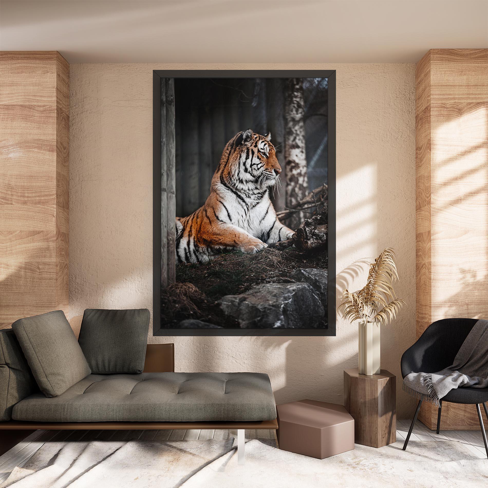 Leinwandbild Forest Tiger mockup 8