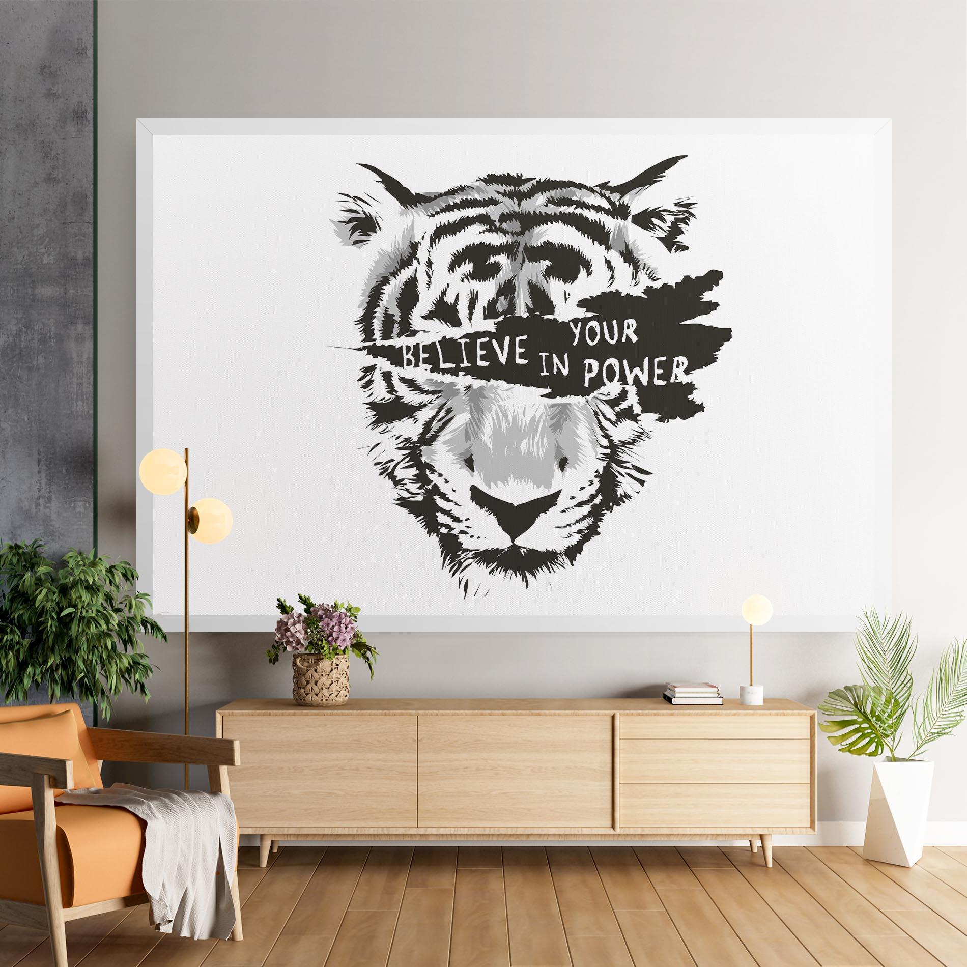 Leinwandbild Belive In Your Power mockup 9
