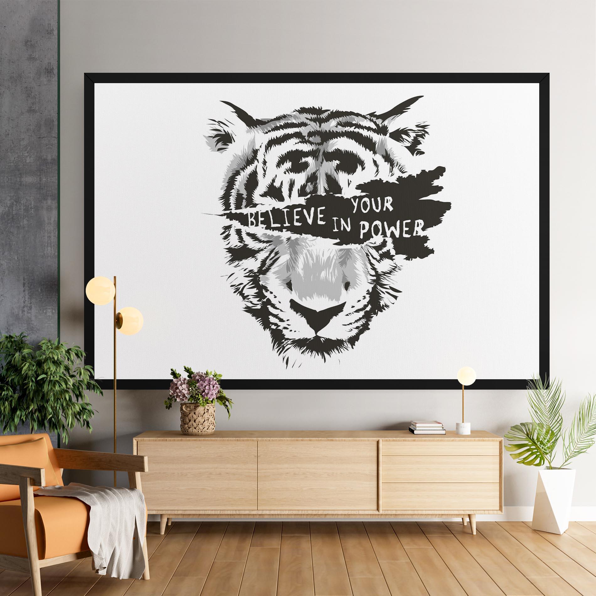 Leinwandbild Belive In Your Power mockup 9