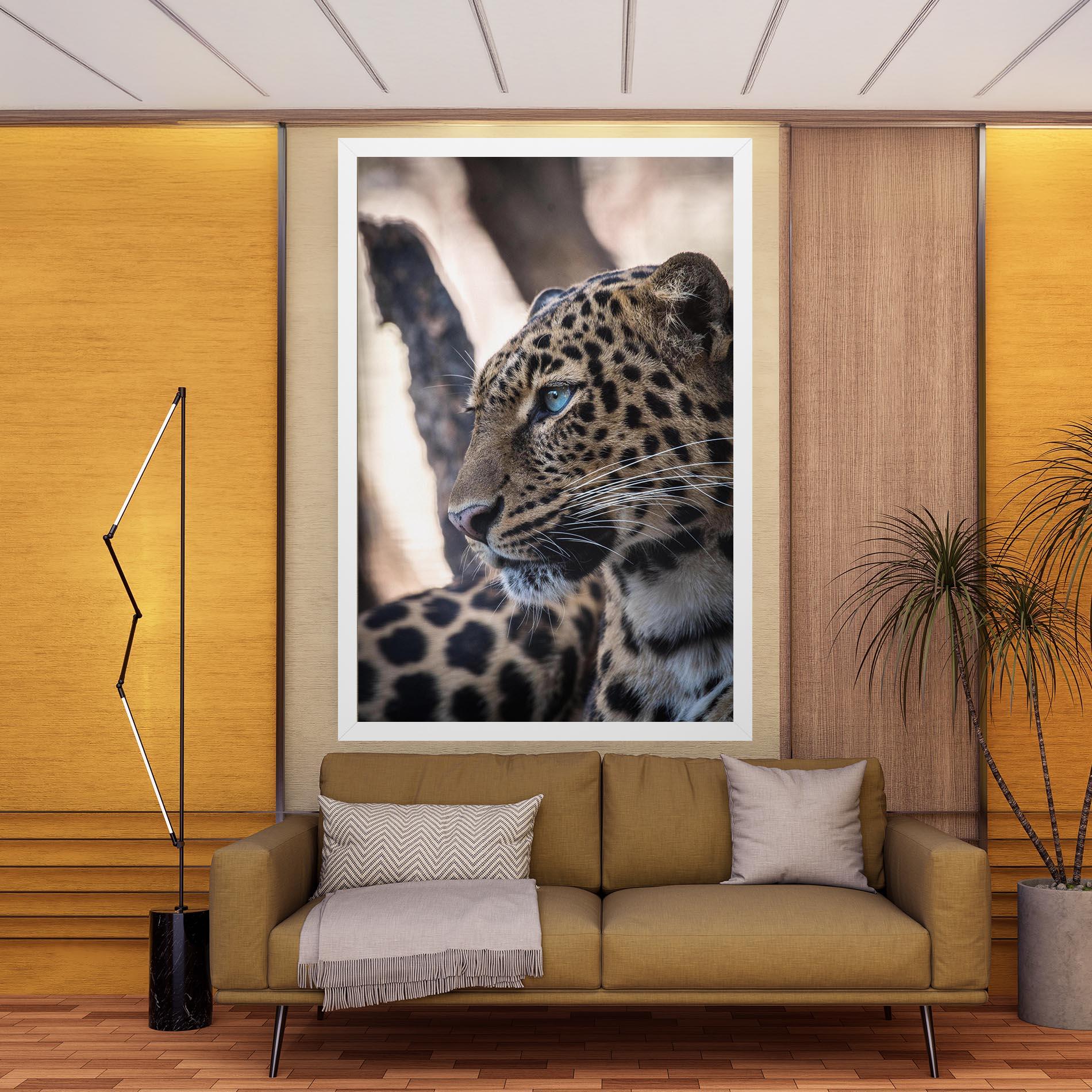 Leinwandbild Blue Tiger mockup 9