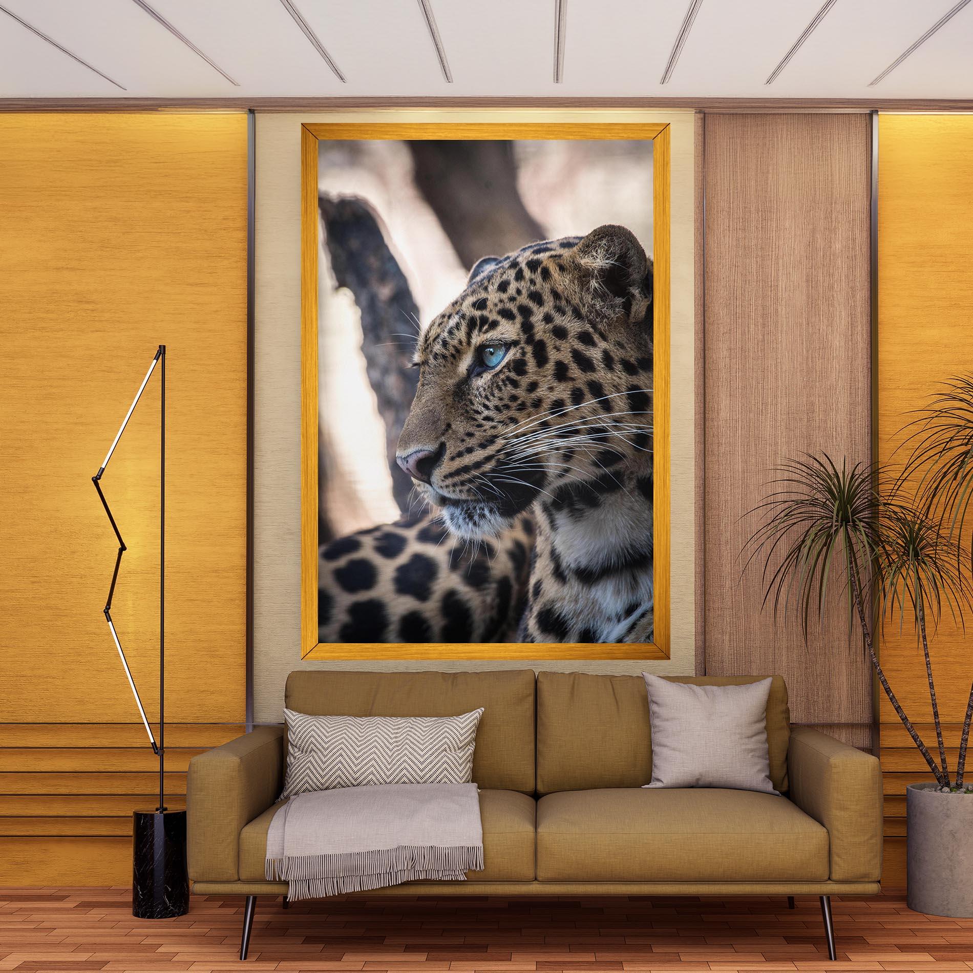 Leinwandbild Blue Tiger mockup 9