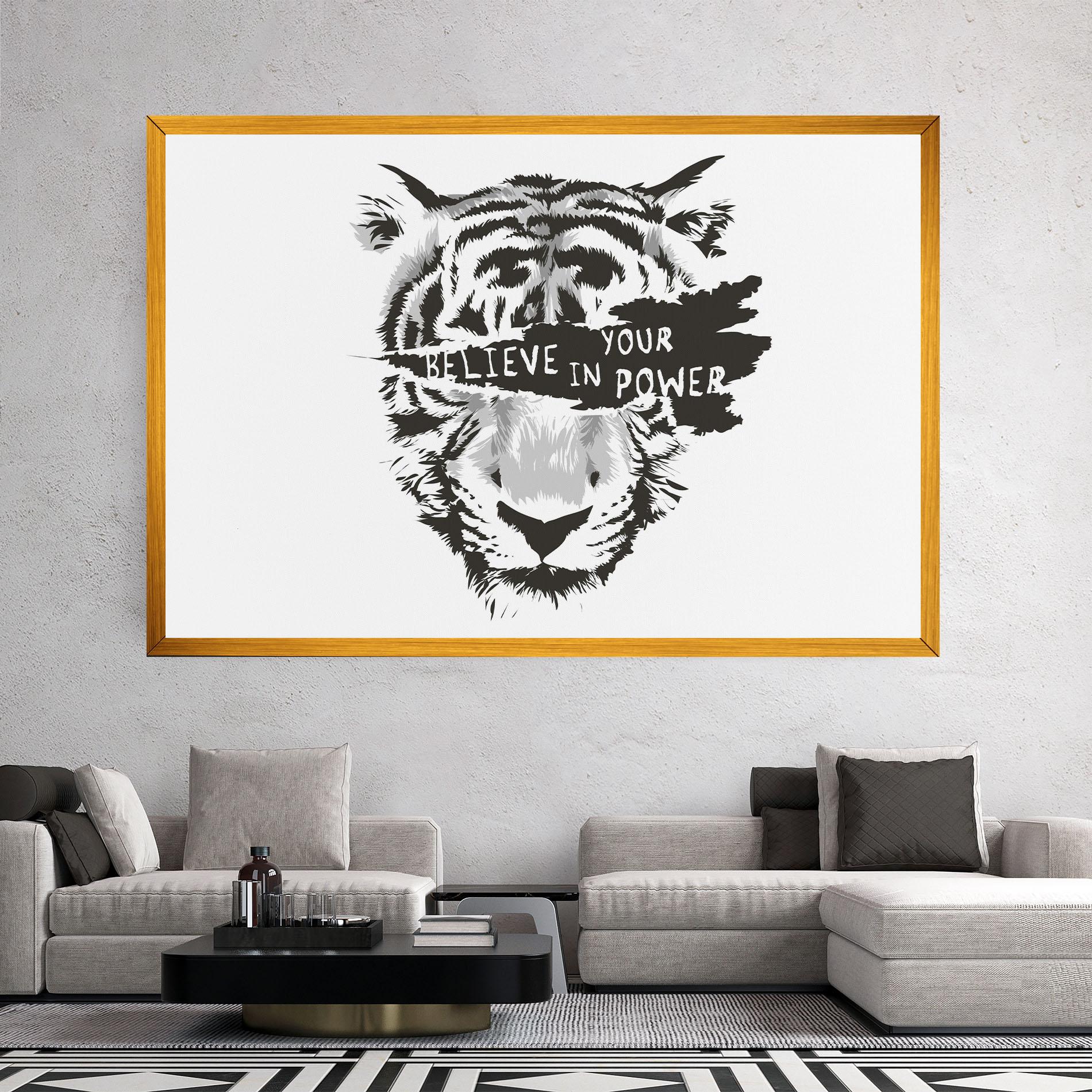 Leinwandbild Belive In Your Power mockup 2