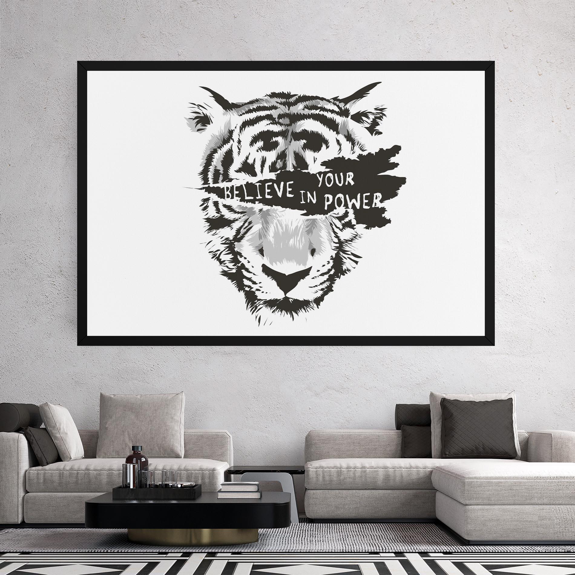 Leinwandbild Belive In Your Power mockup 2