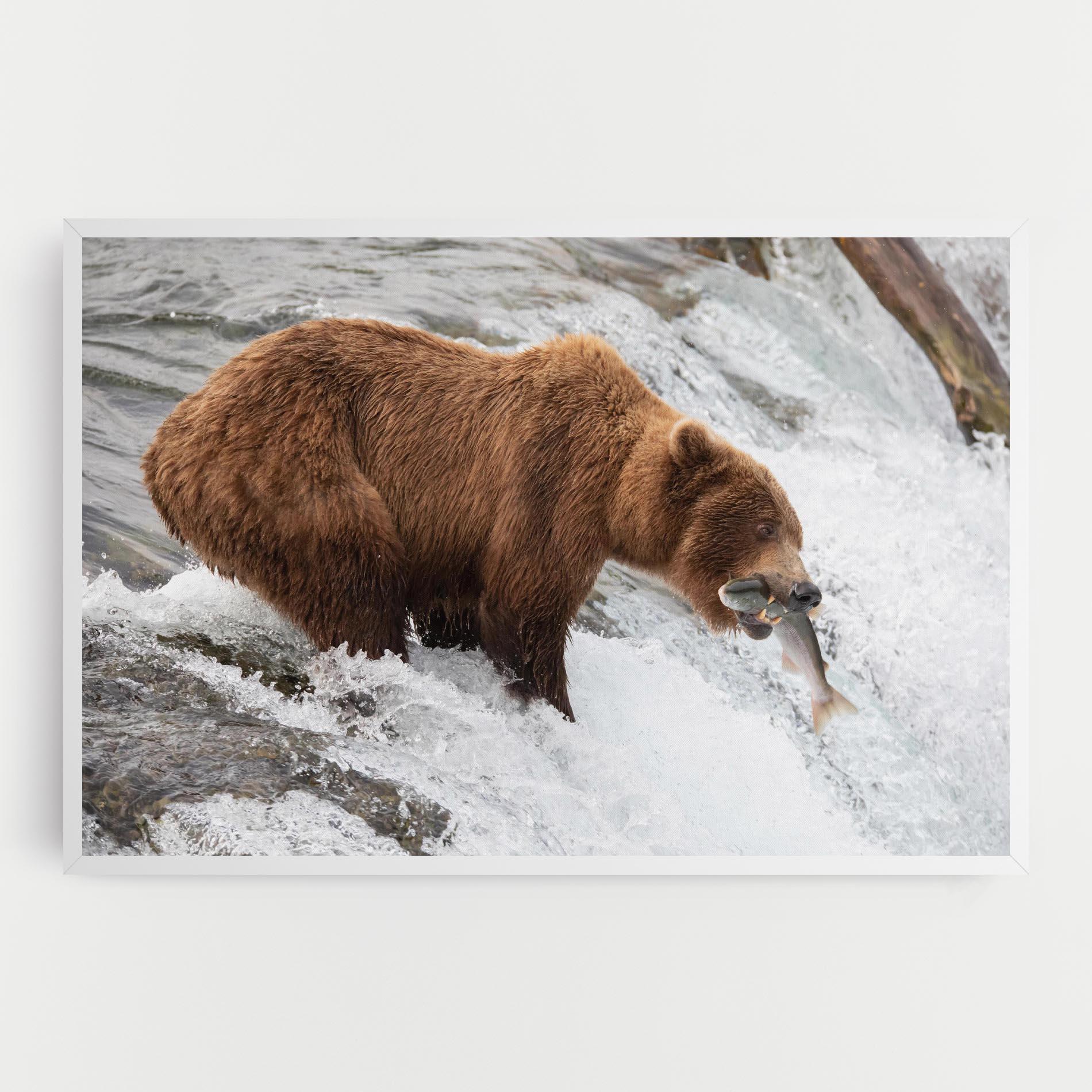 Leinwandbild Bear Hunting mockup 0