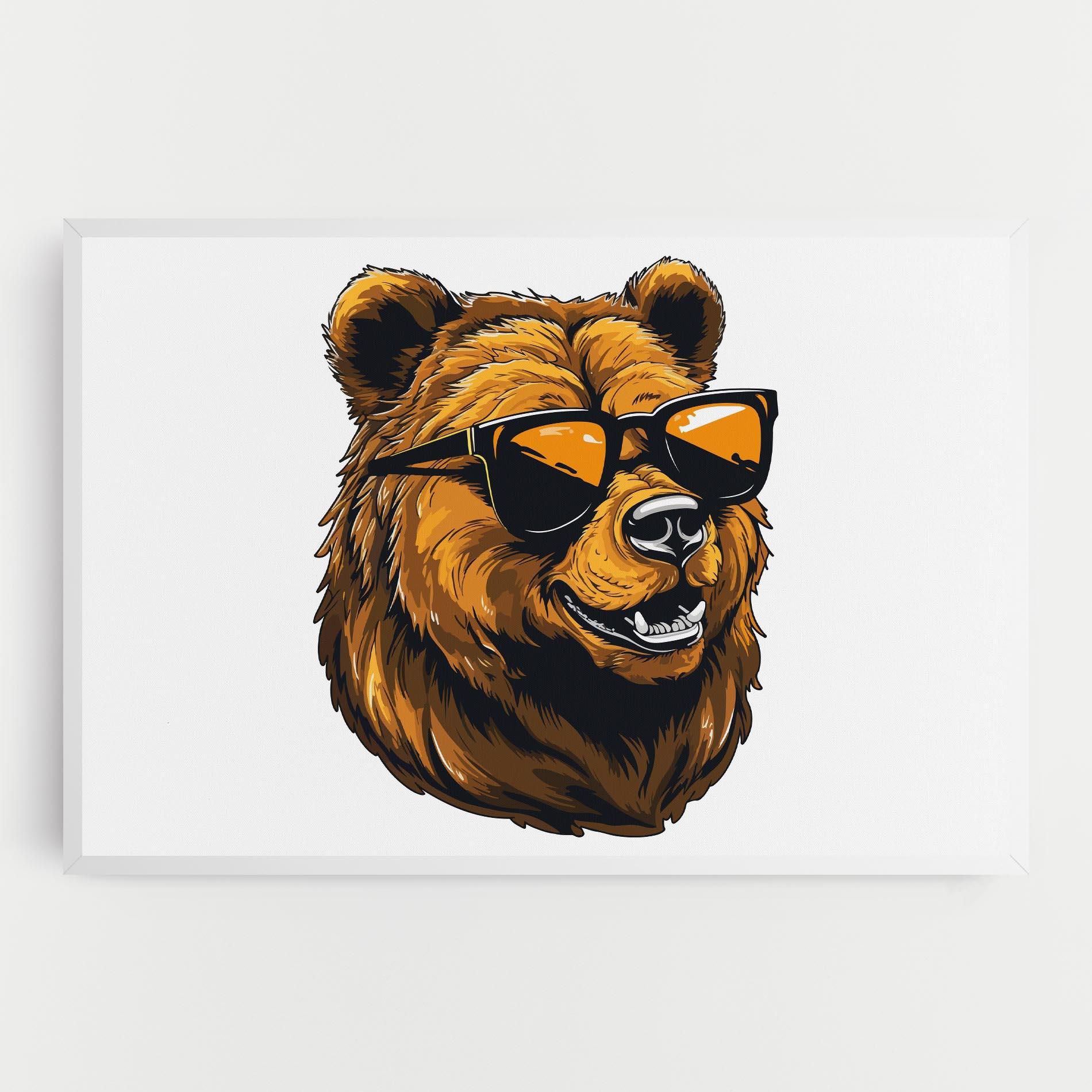 Leinwandbild Cool Glasses mockup 0