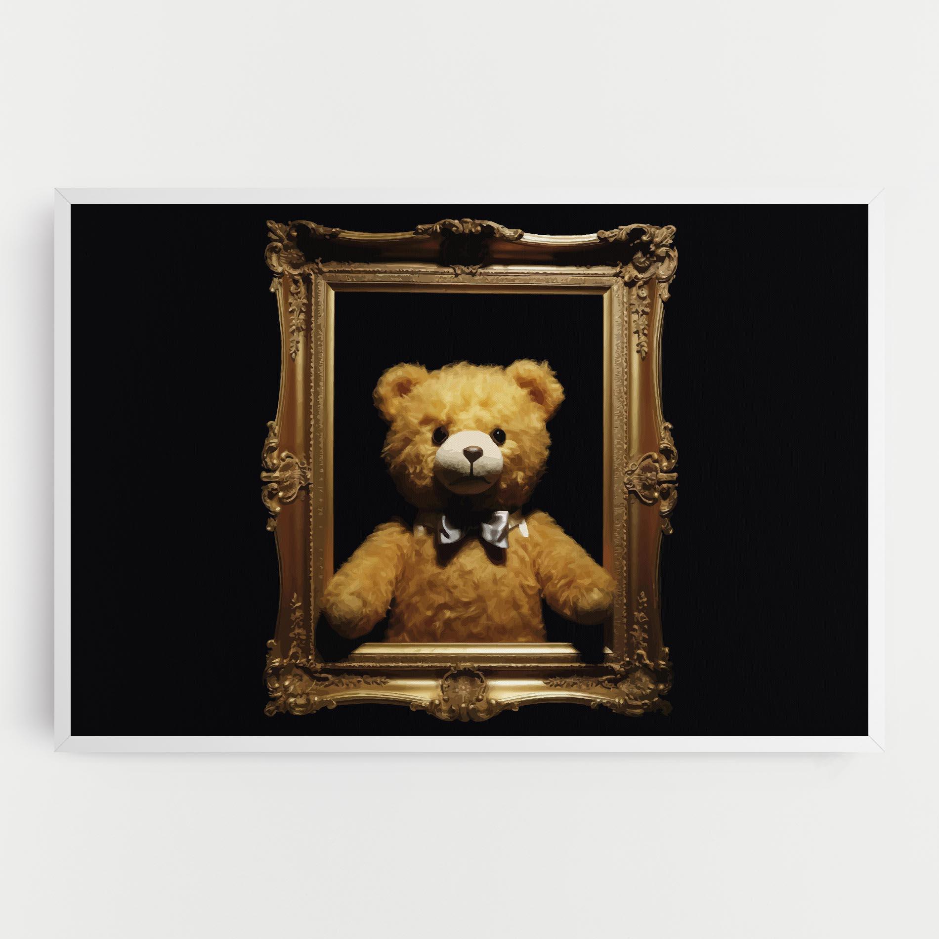 Leinwandbild Frame Bear mockup 0