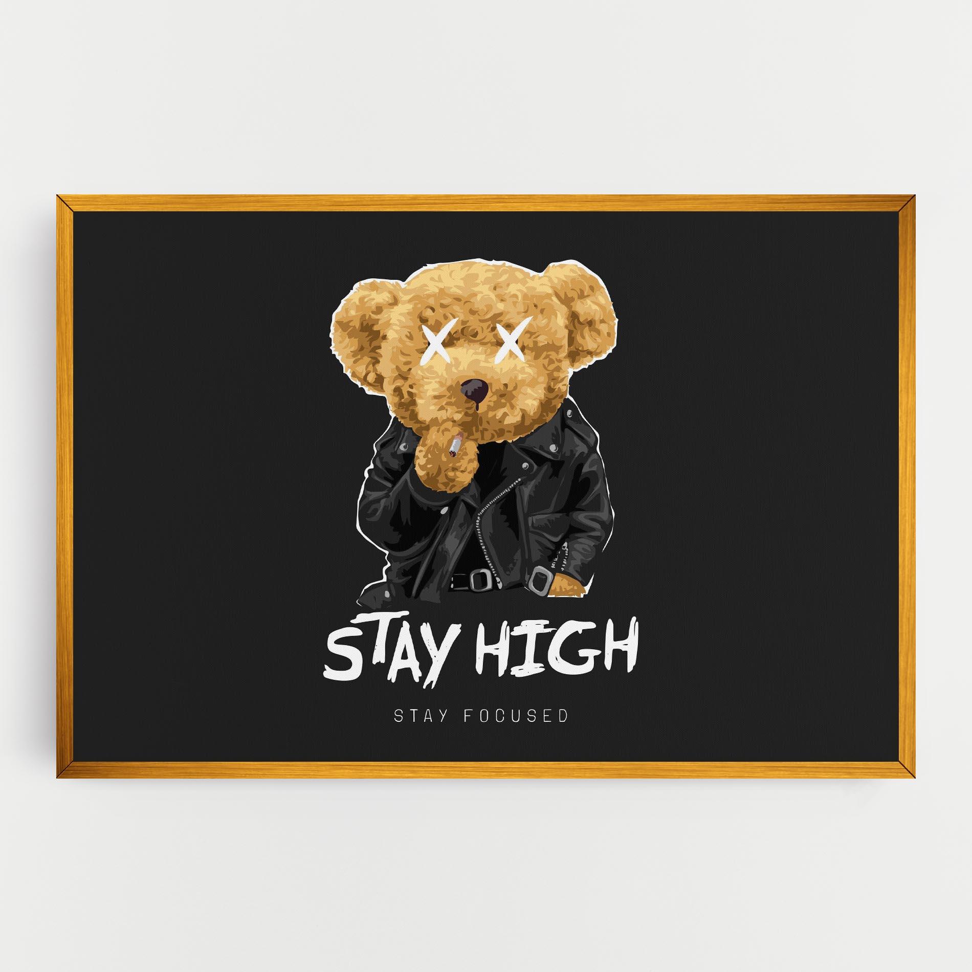 Leinwandbild Stay Focused mockup 0