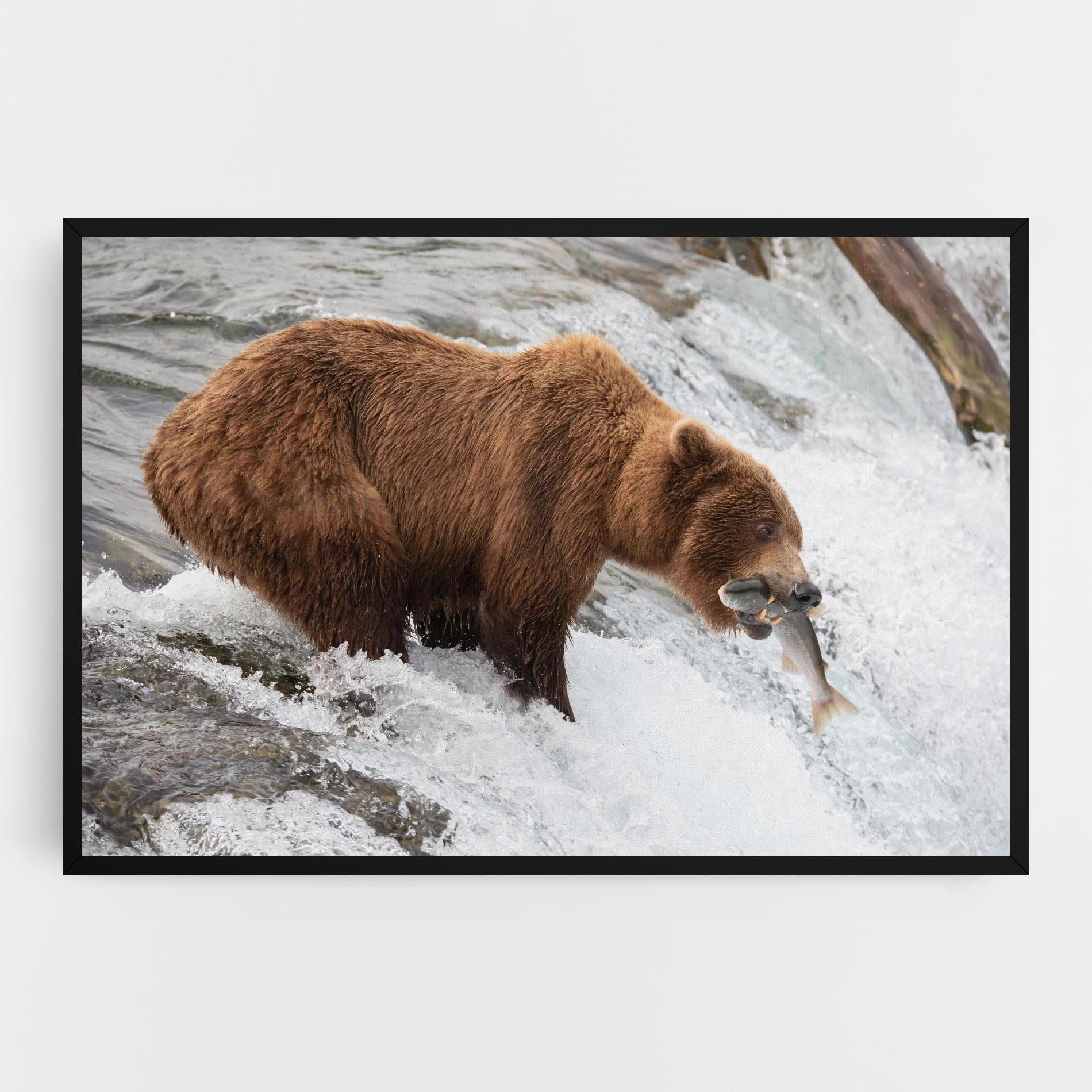 Leinwandbild Bear Hunting mockup 0