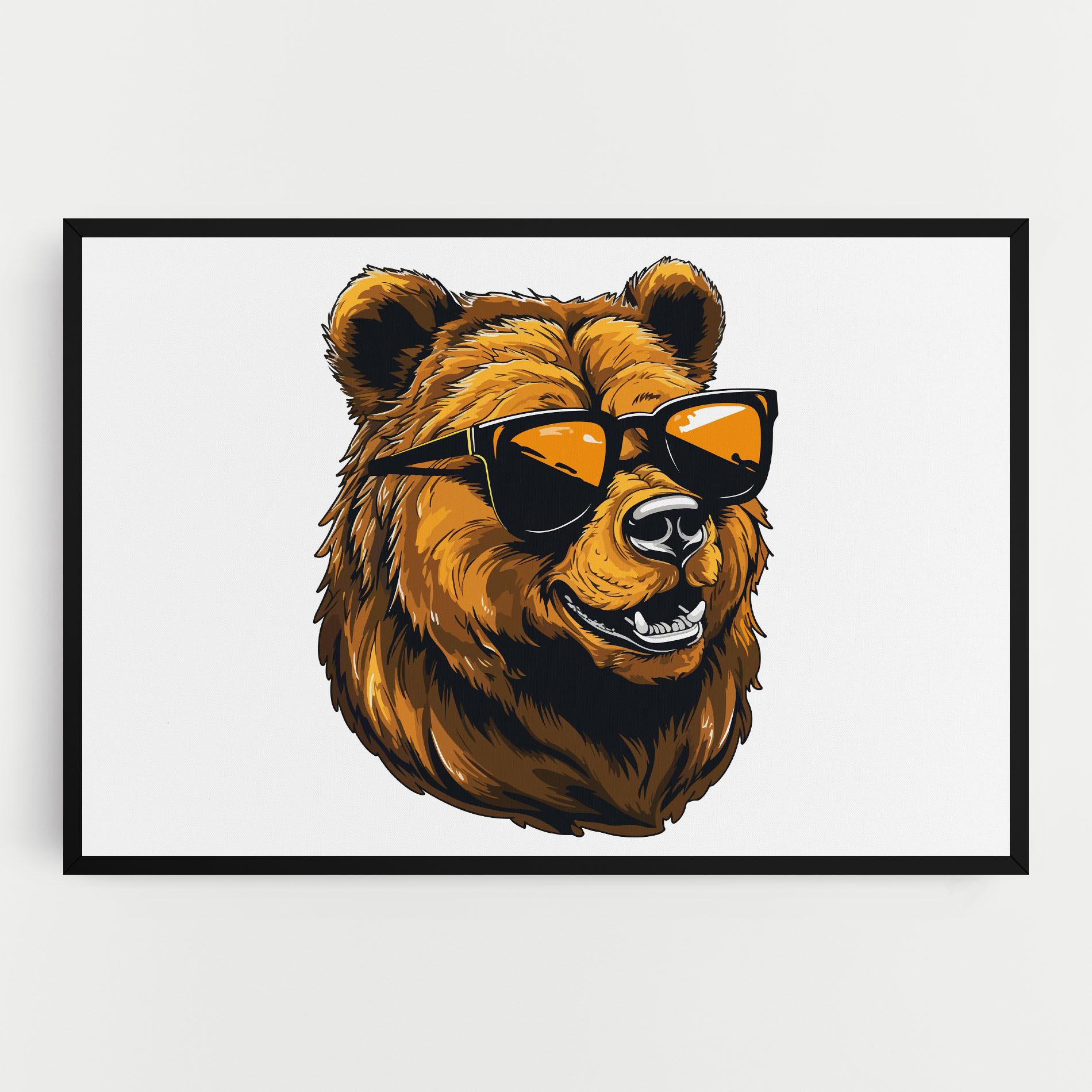 Leinwandbild Cool Glasses mockup 0