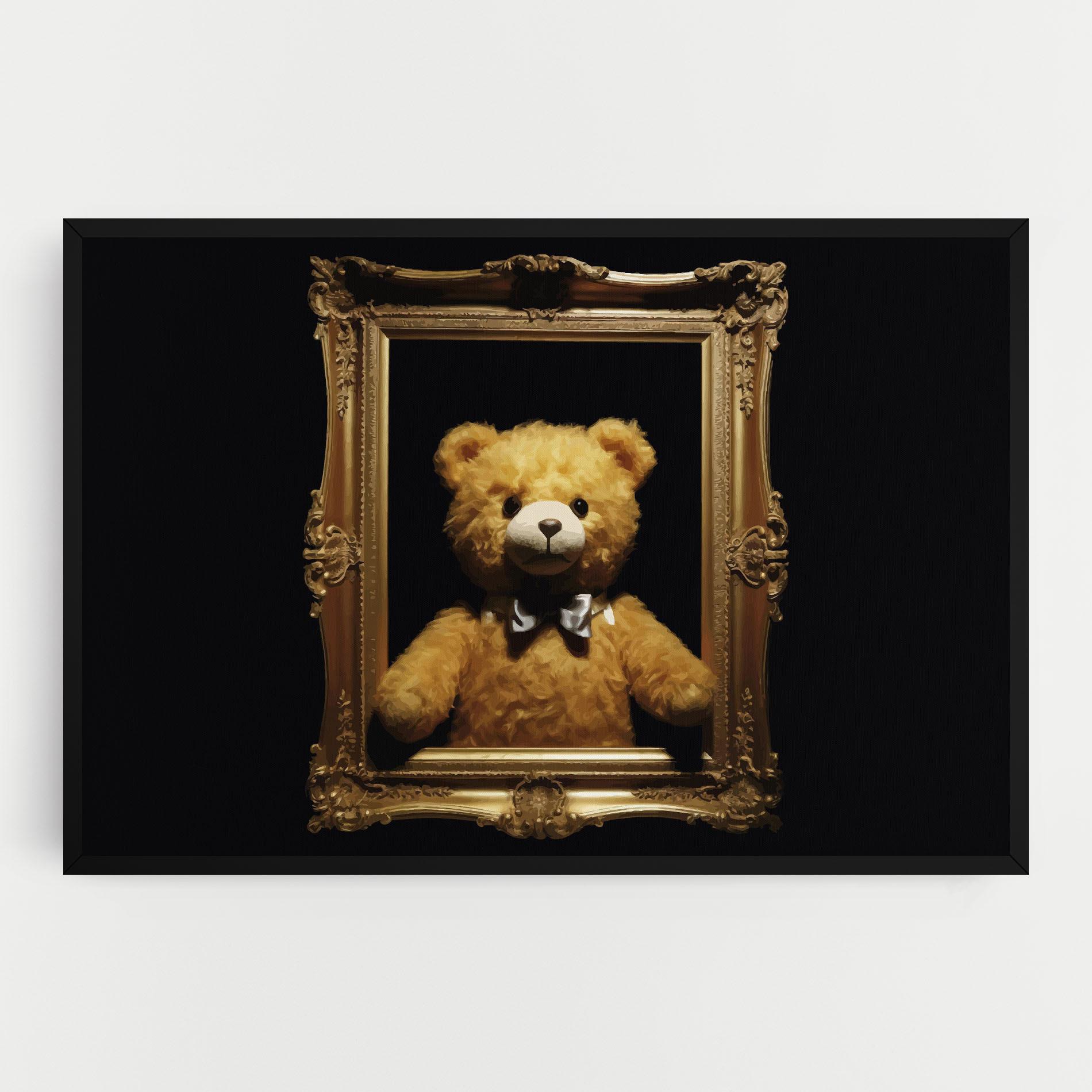 Leinwandbild Frame Bear mockup 0