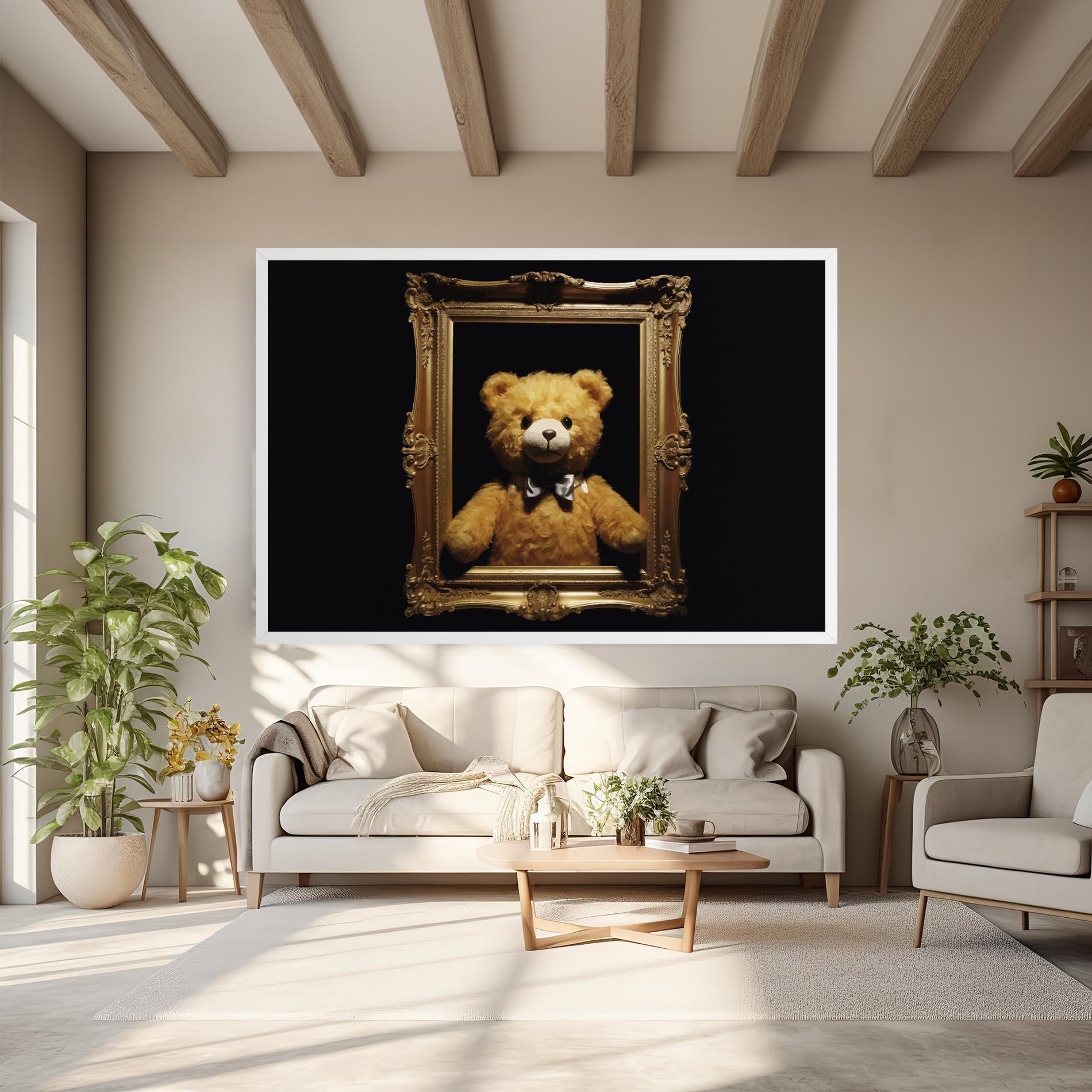 Leinwandbild Frame Bear mockup 6
