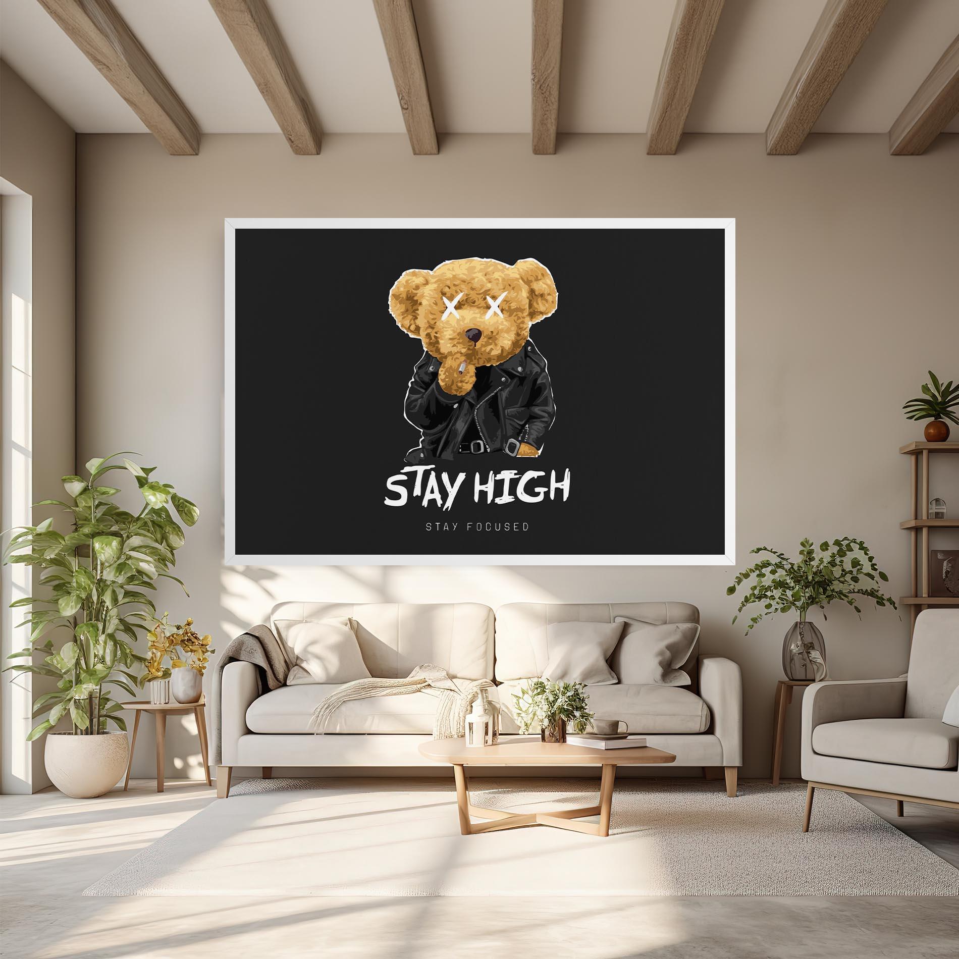 Leinwandbild Stay Focused mockup 6