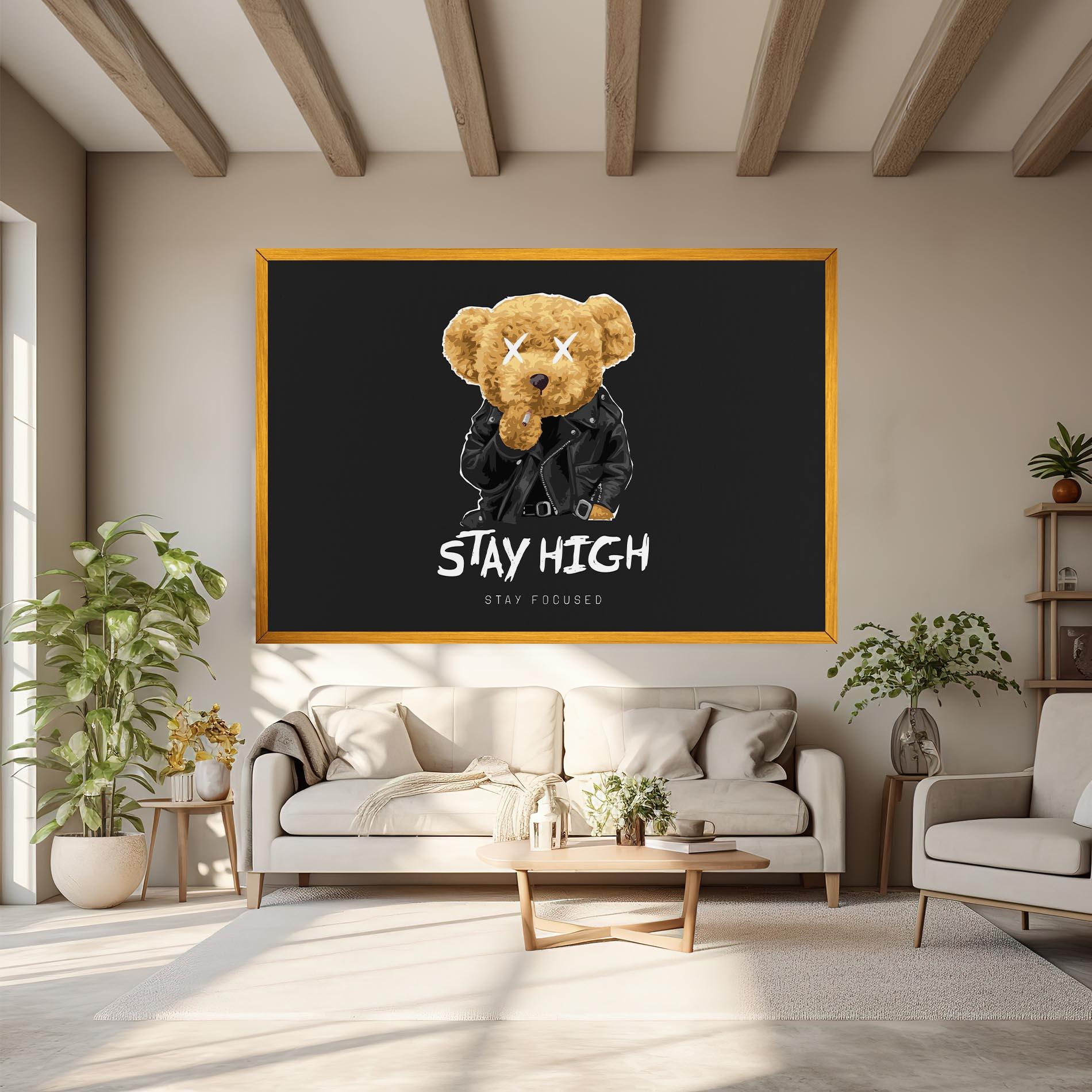 Leinwandbild Stay Focused mockup 6