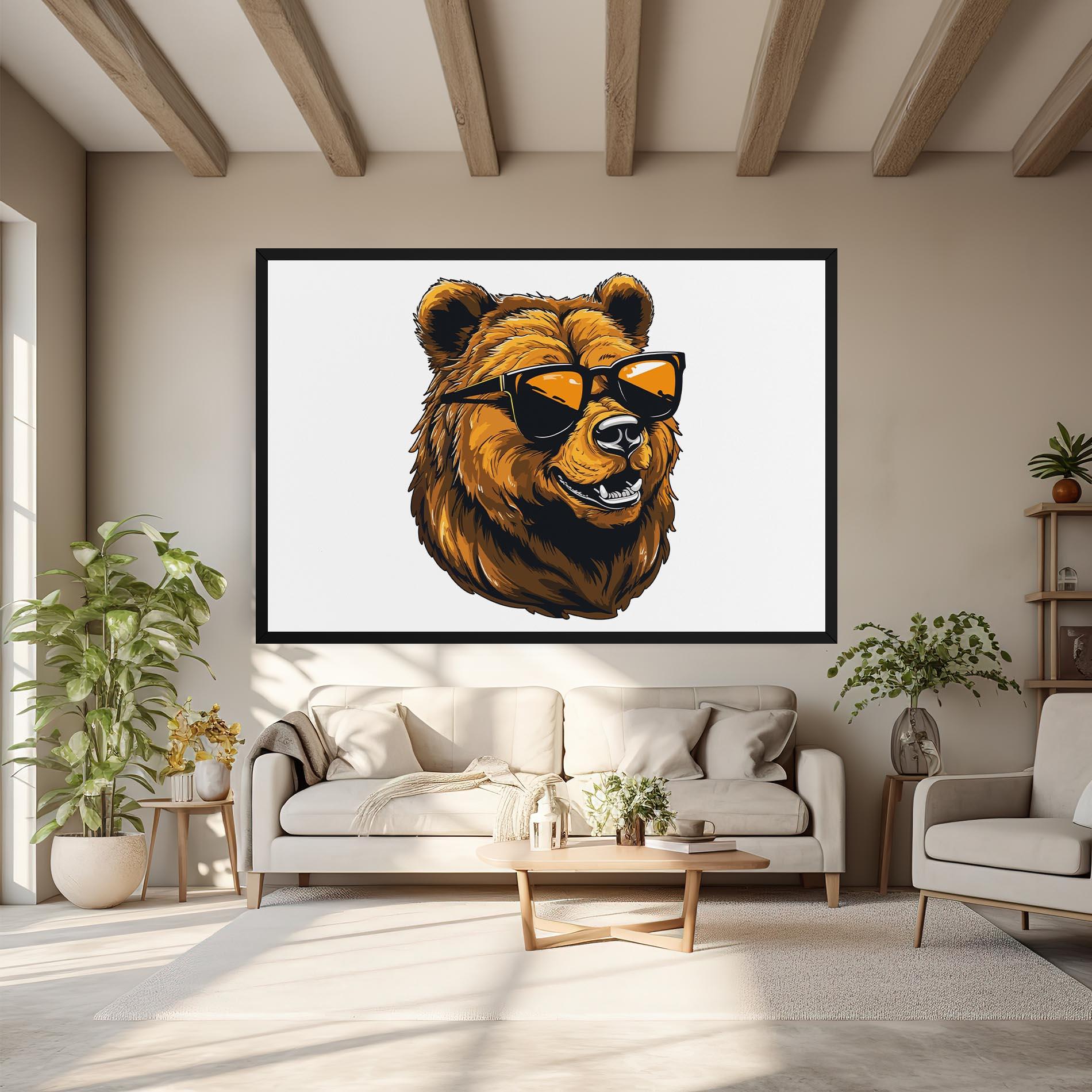 Leinwandbild Cool Glasses mockup 6