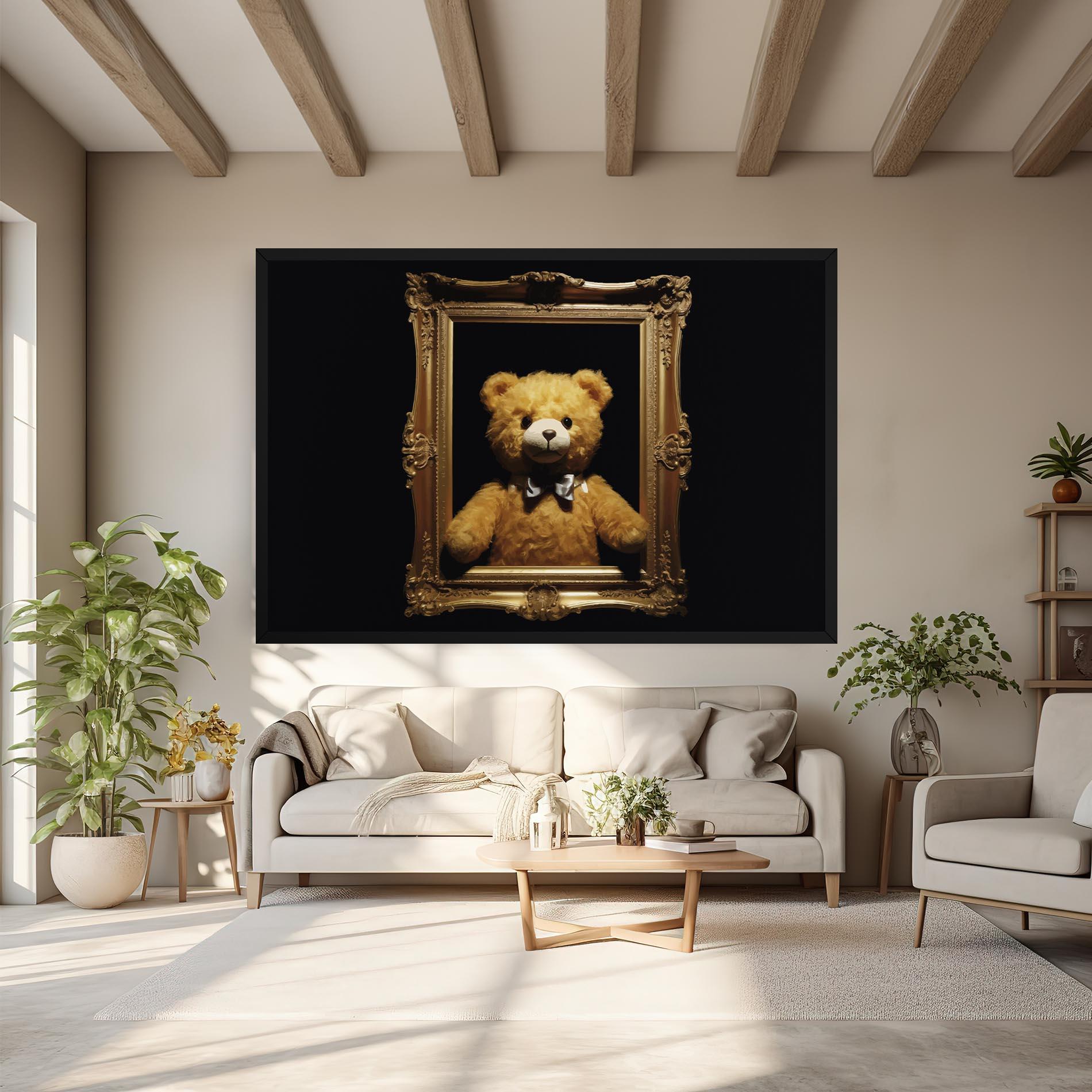 Leinwandbild Frame Bear mockup 6