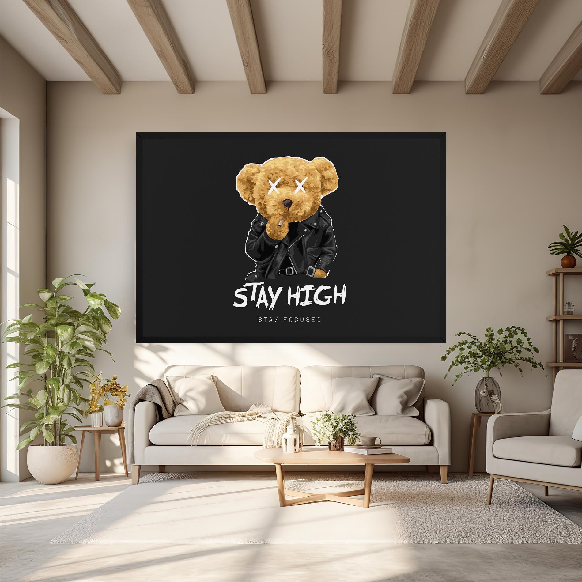 Leinwandbild Stay Focused mockup 6