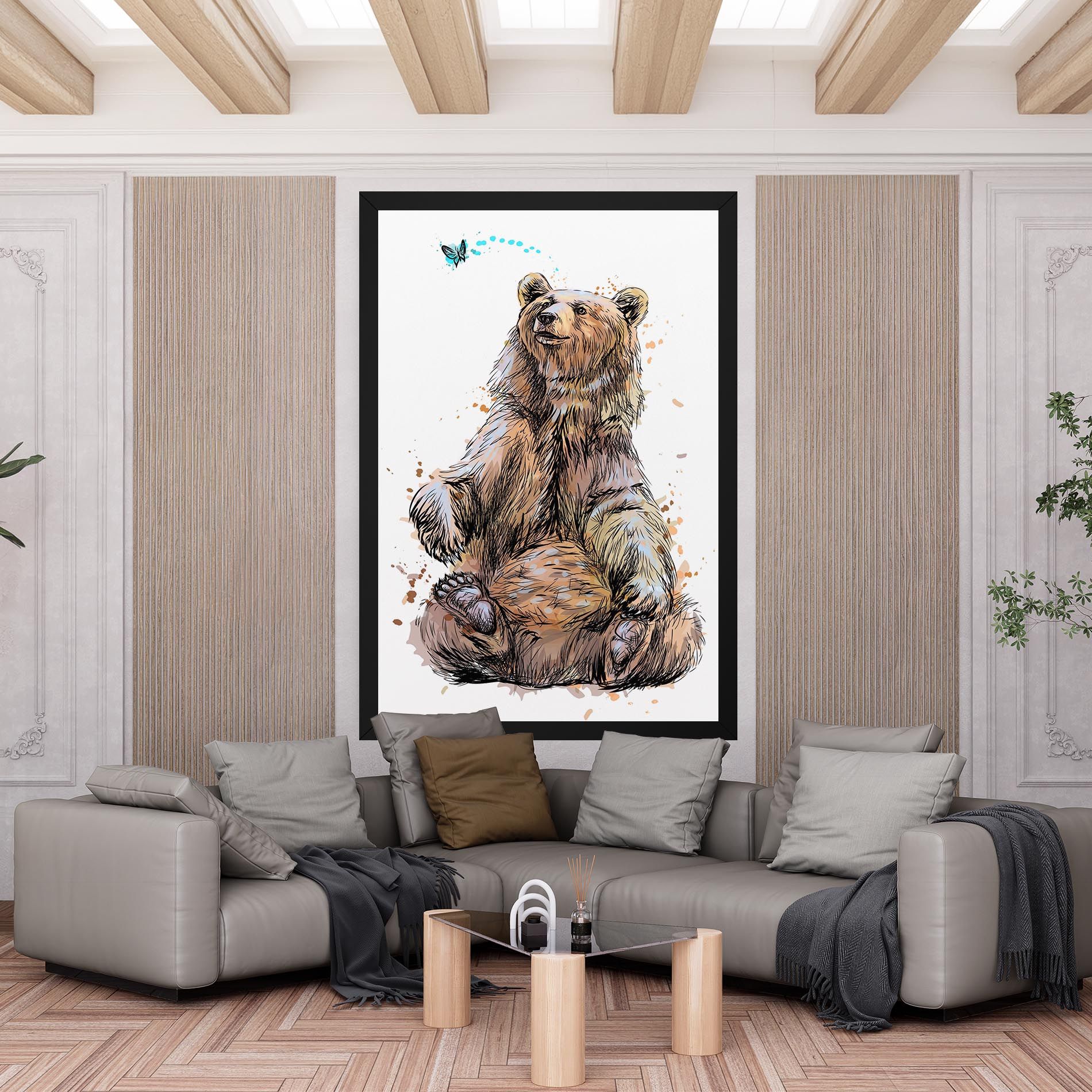 Butterfly Bear mockup 6