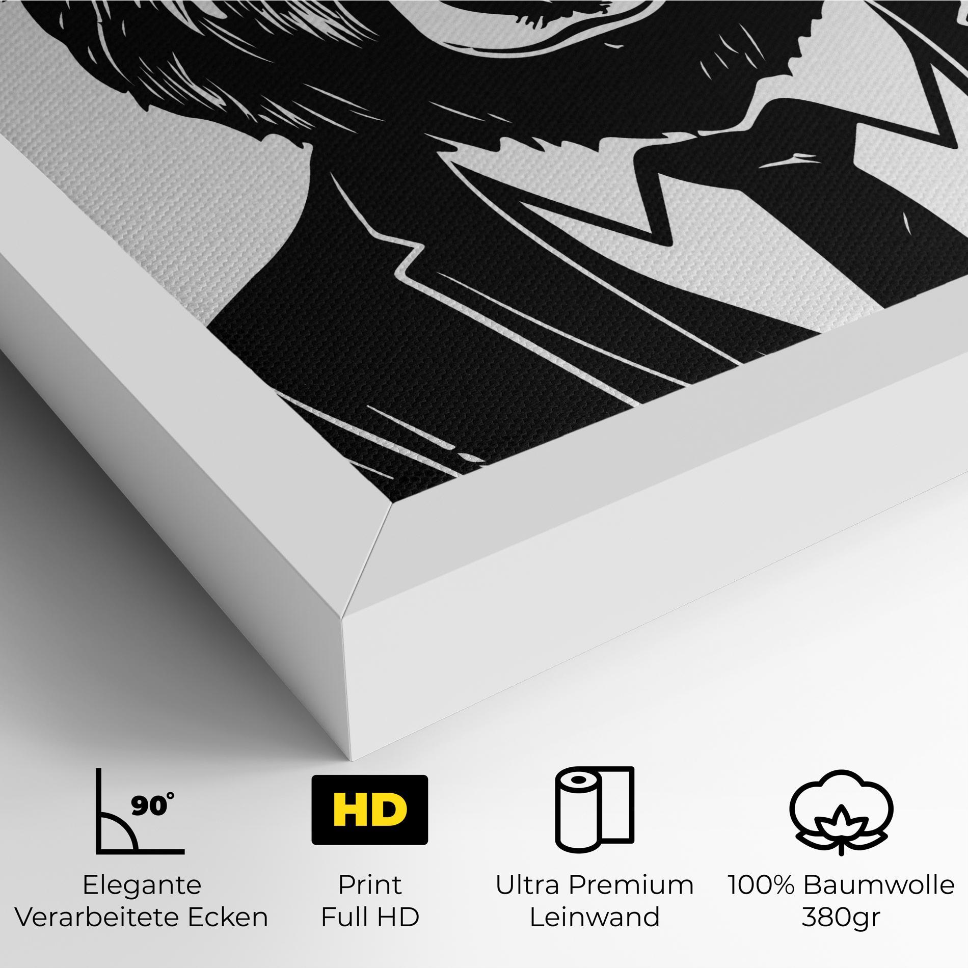 Leinwandbild Business Bear mockup 4