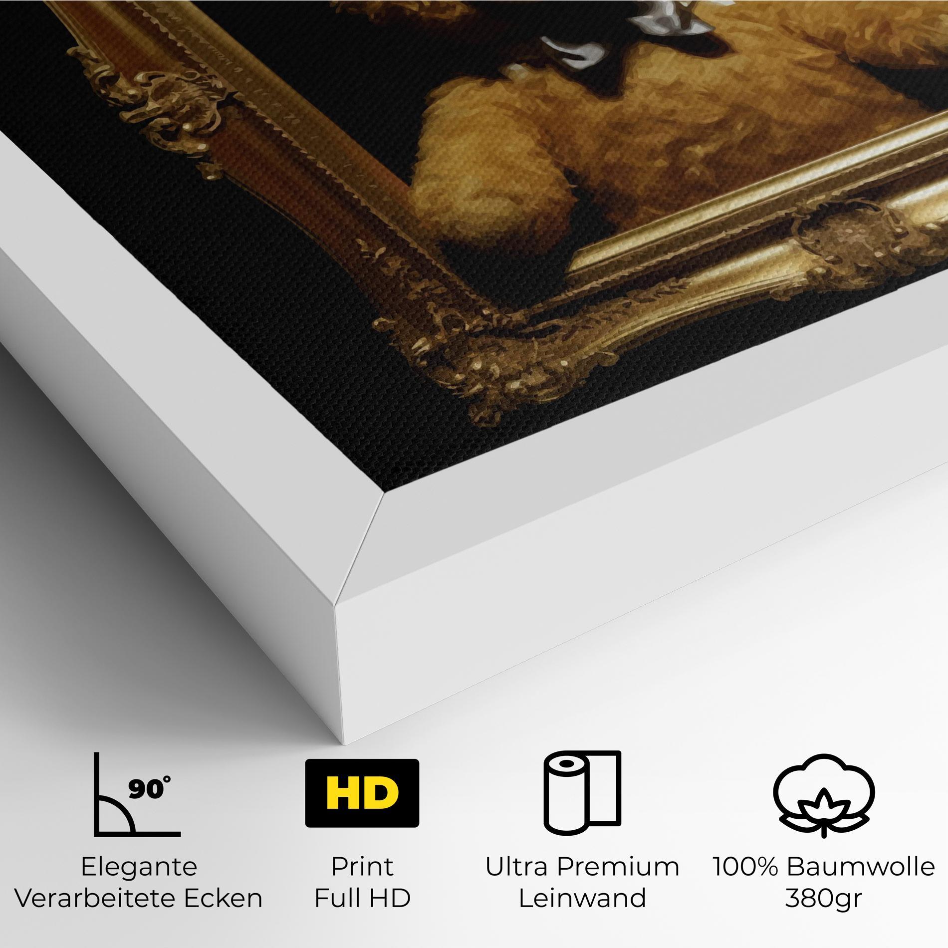 Leinwandbild Frame Bear mockup 4