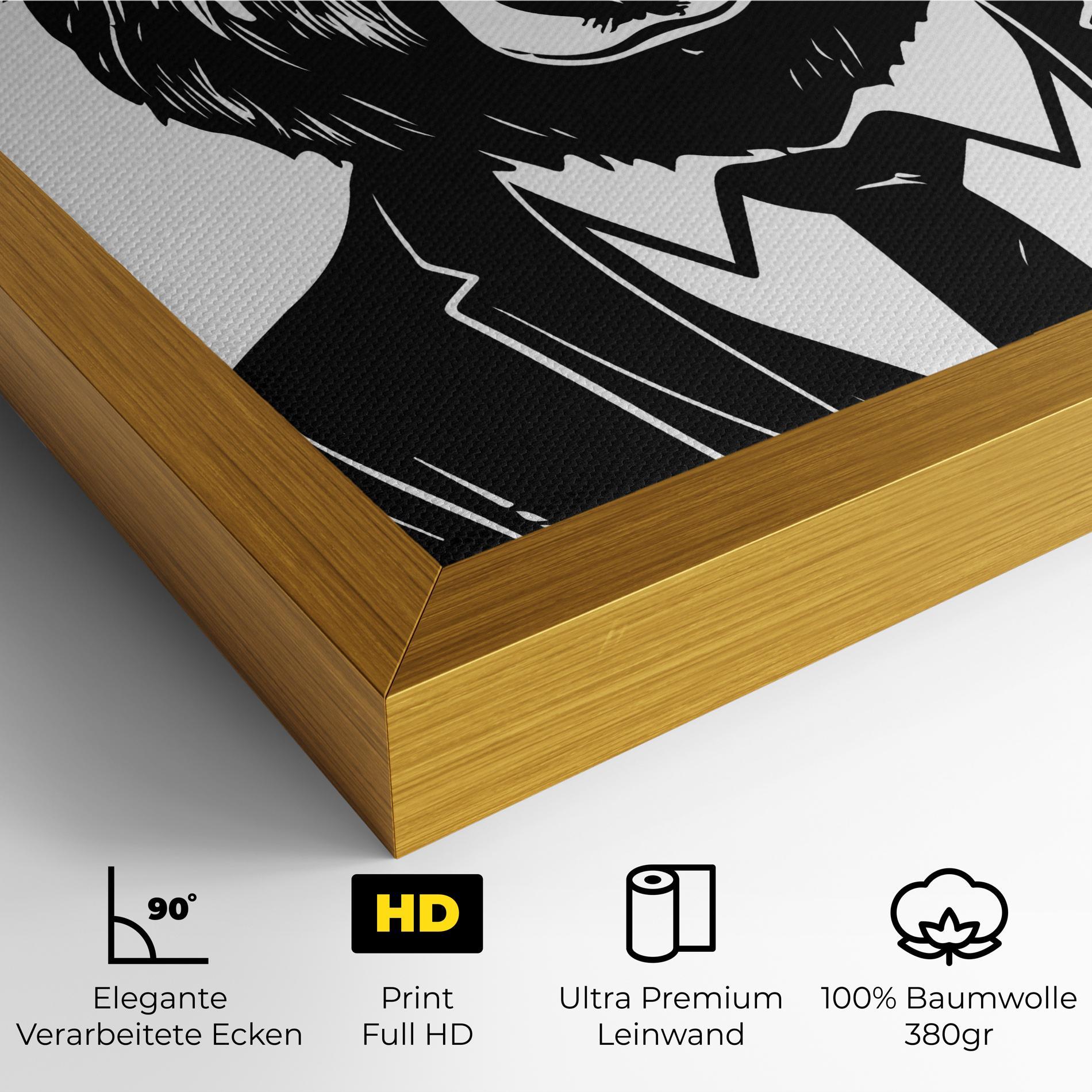Leinwandbild Business Bear mockup 4