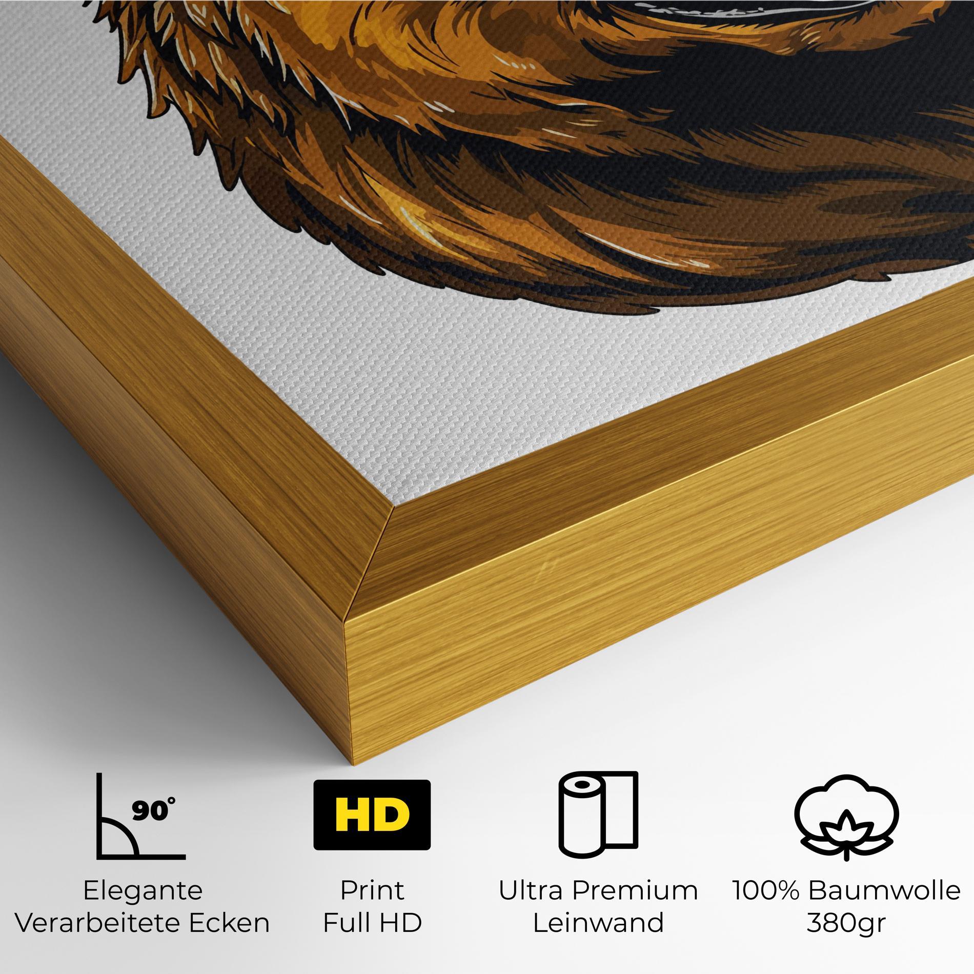 Leinwandbild Cool Glasses mockup 4