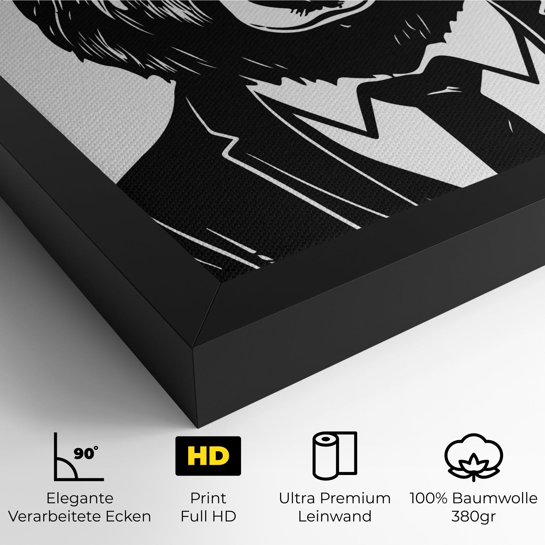 Leinwandbild Business Bear mockup 4