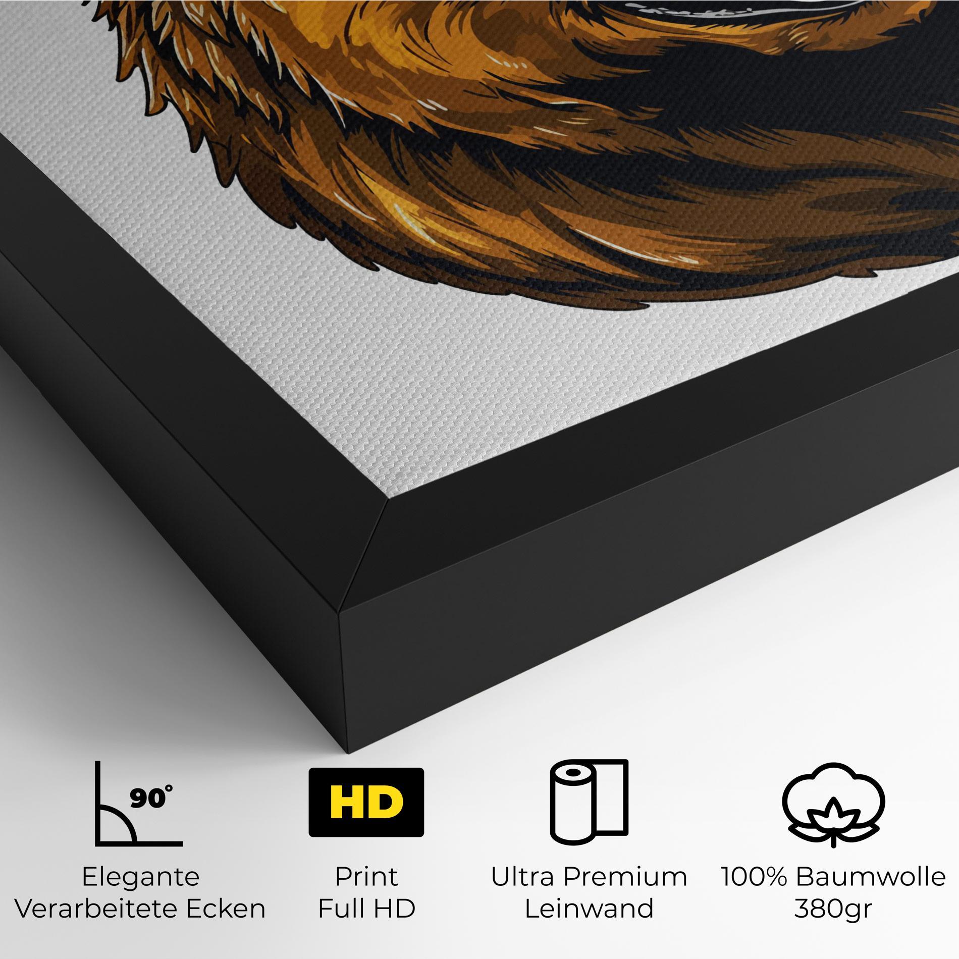 Leinwandbild Cool Glasses mockup 4