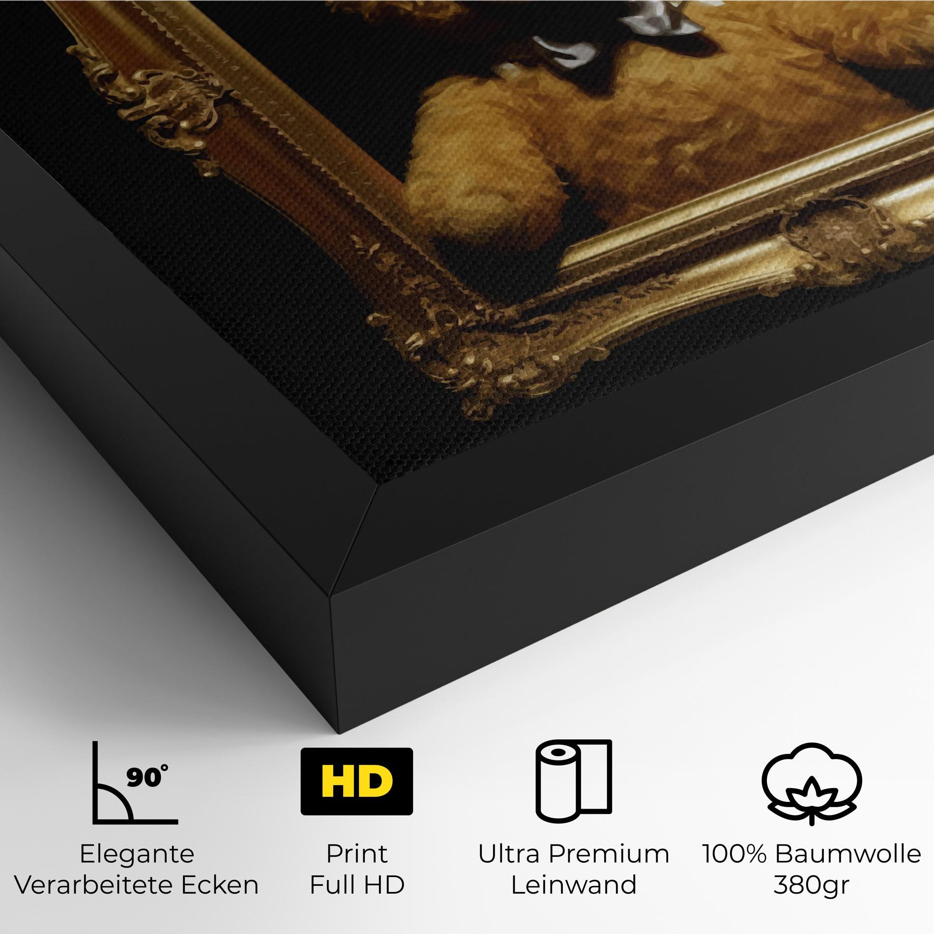 Leinwandbild Frame Bear mockup 4