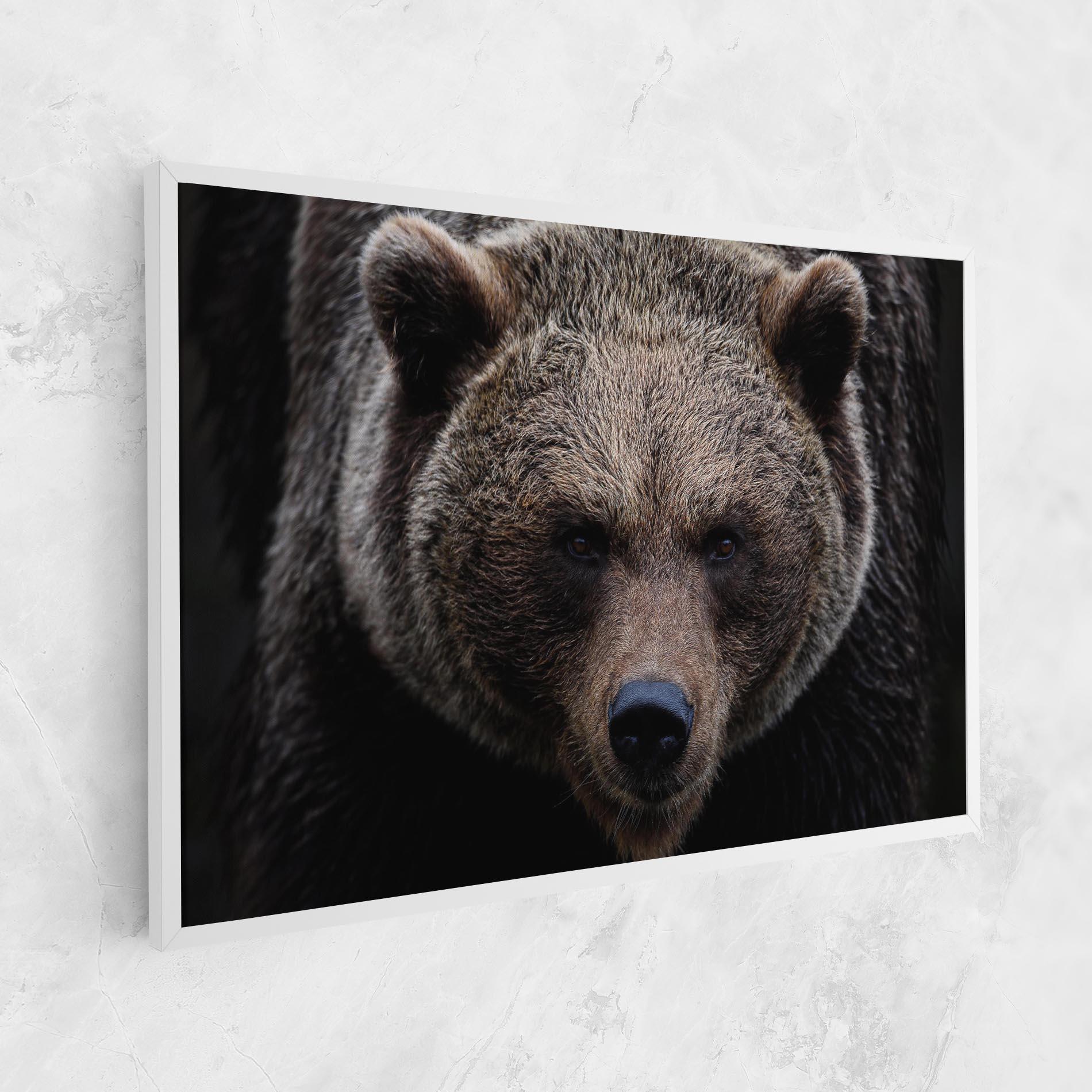 Leinwandbild Brown Bear mockup 1