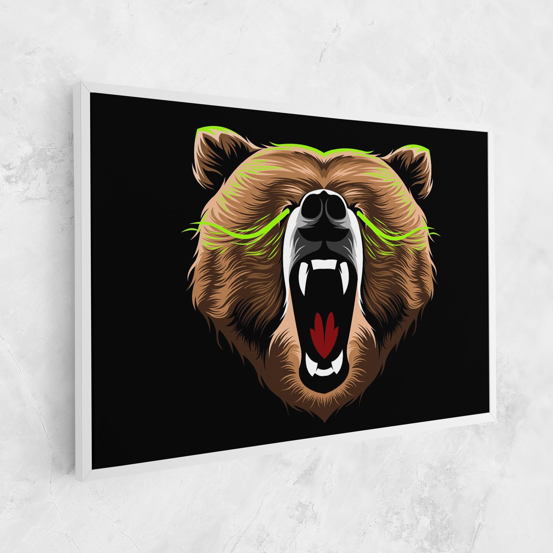 Green Line Bear mockup 1