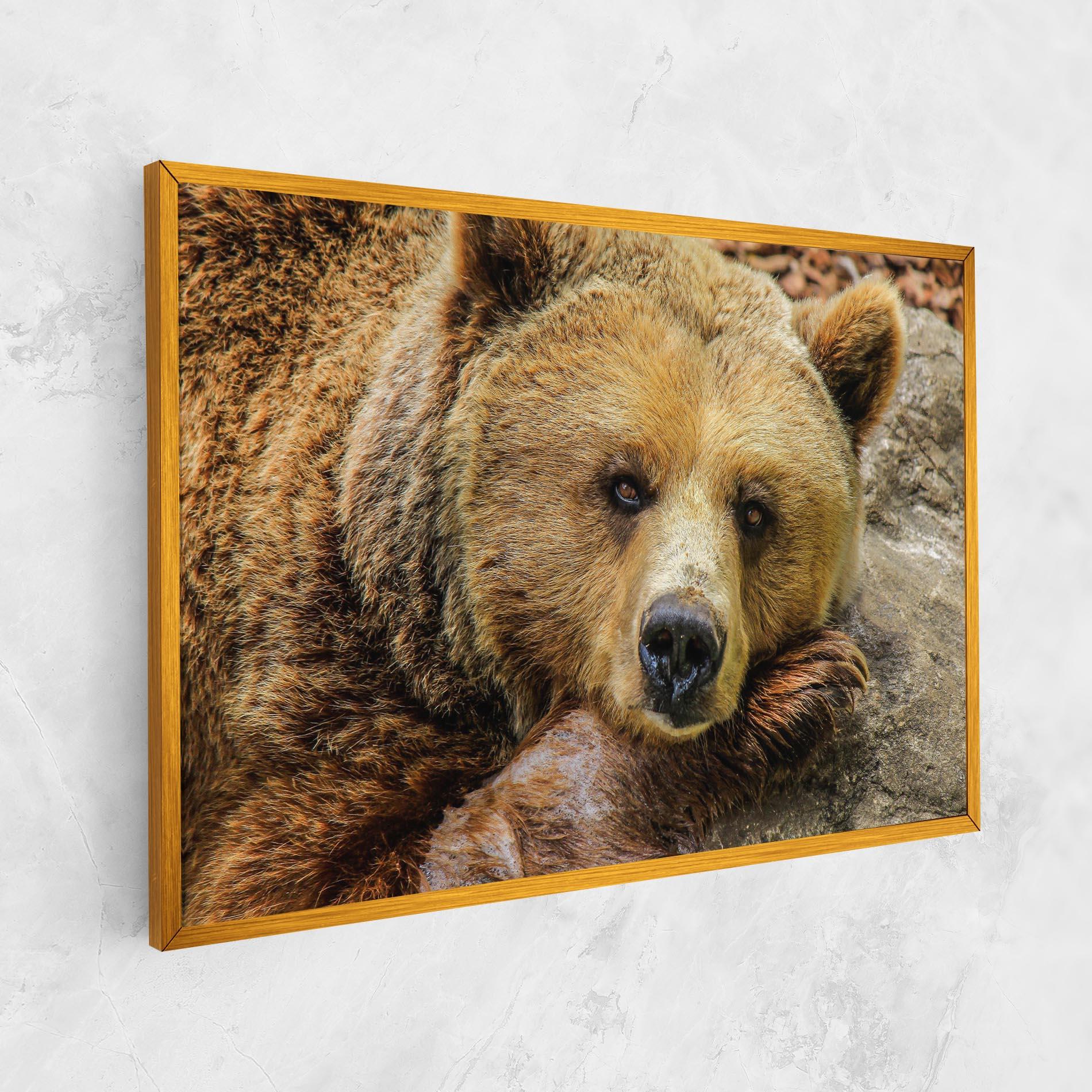 Leinwandbild Bear mockup 1