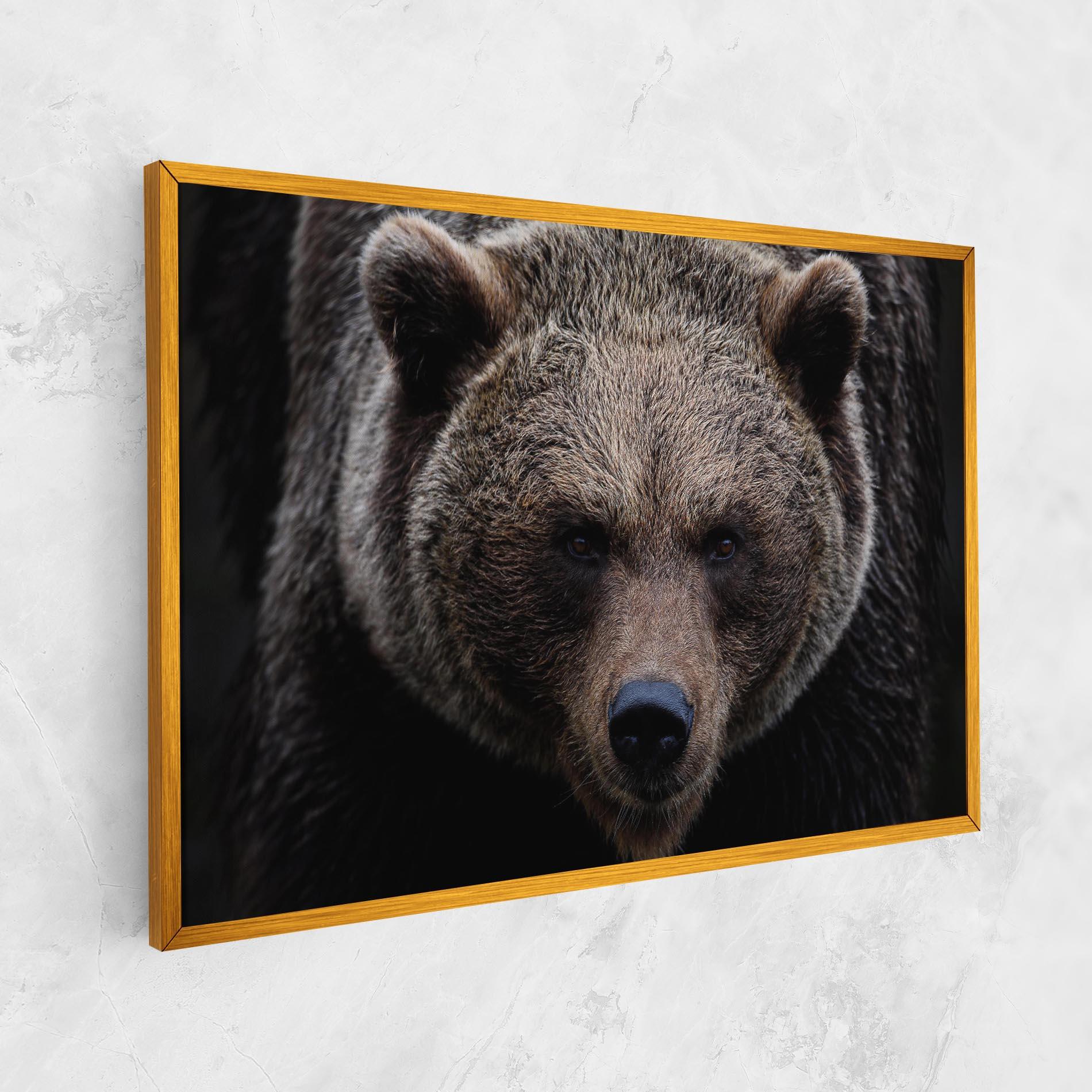 Leinwandbild Brown Bear mockup 1