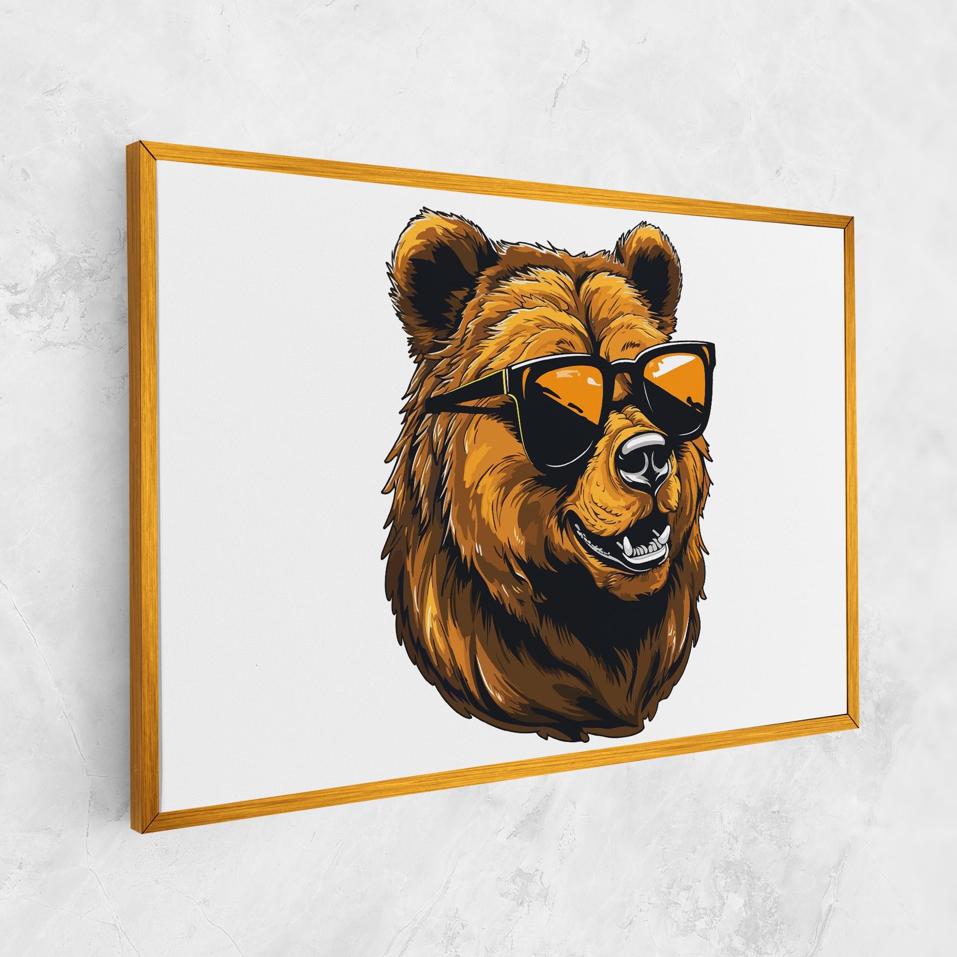 Leinwandbild Cool Glasses mockup 1