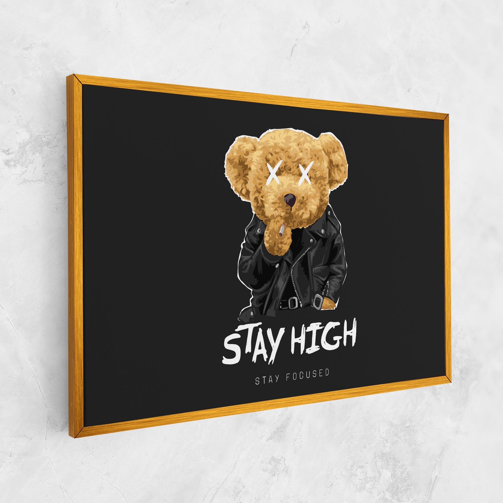 Leinwandbild Stay Focused mockup 1