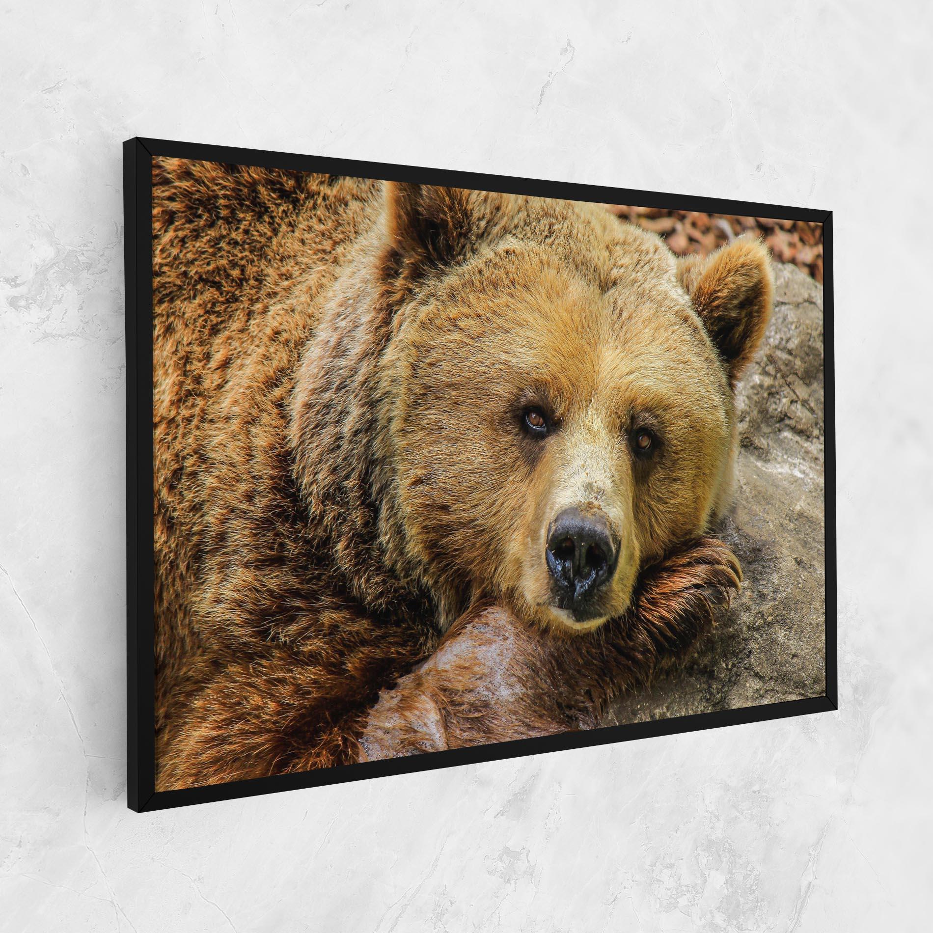 Leinwandbild Bear mockup 1
