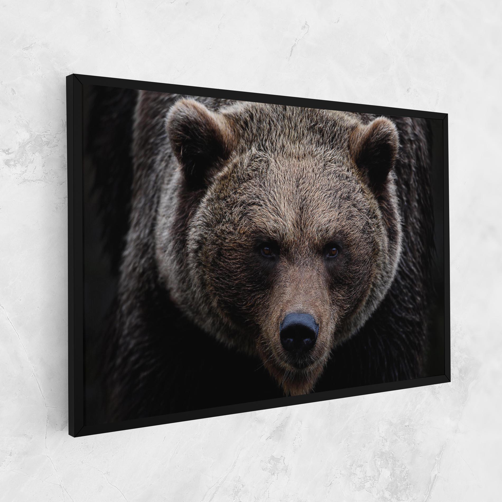 Leinwandbild Brown Bear mockup 1