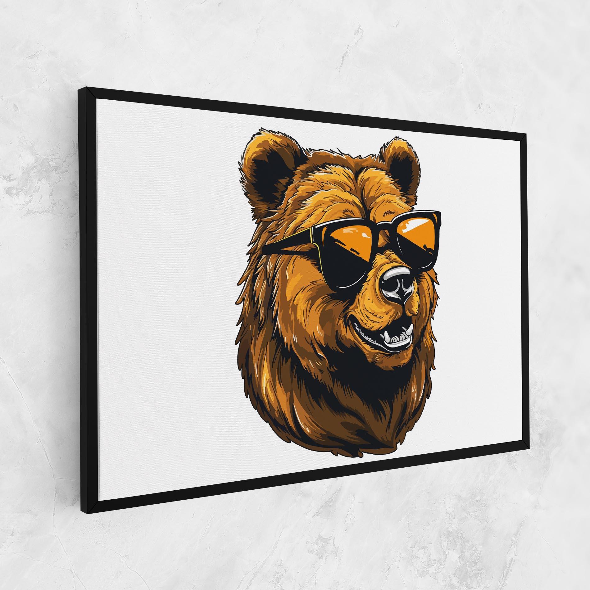 Leinwandbild Cool Glasses mockup 1