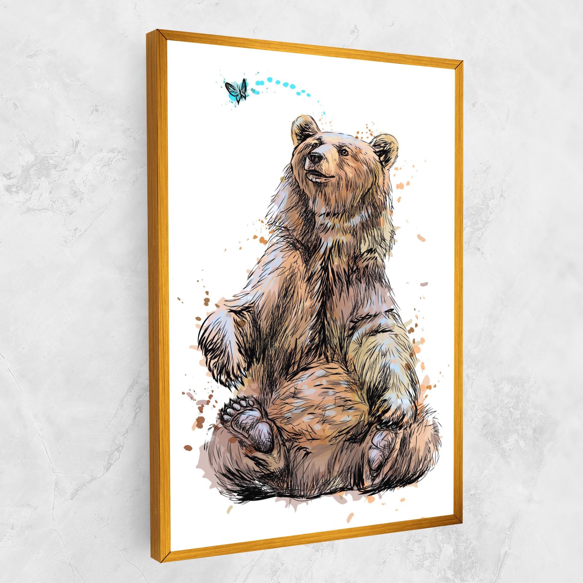 Butterfly Bear mockup 1