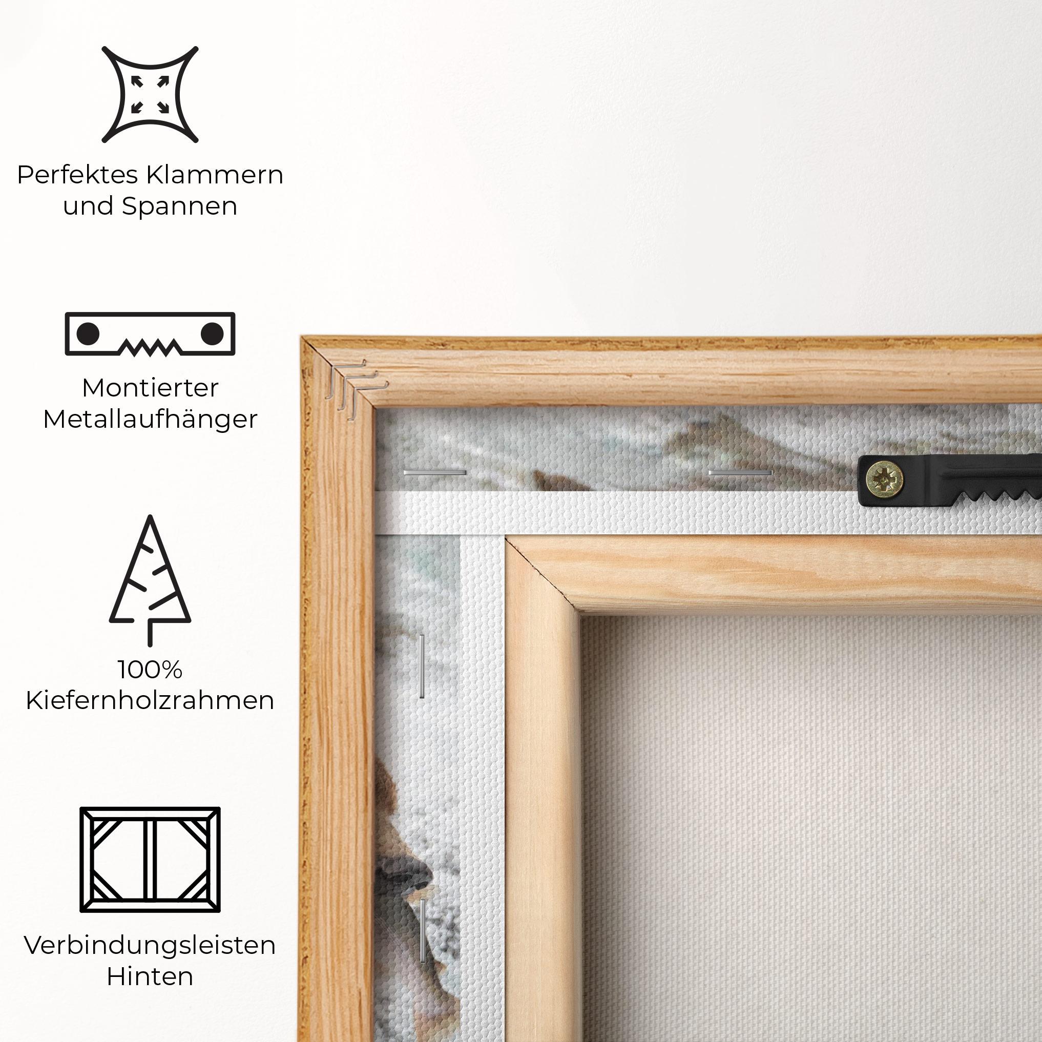 Leinwandbild Bear Hunting mockup 5