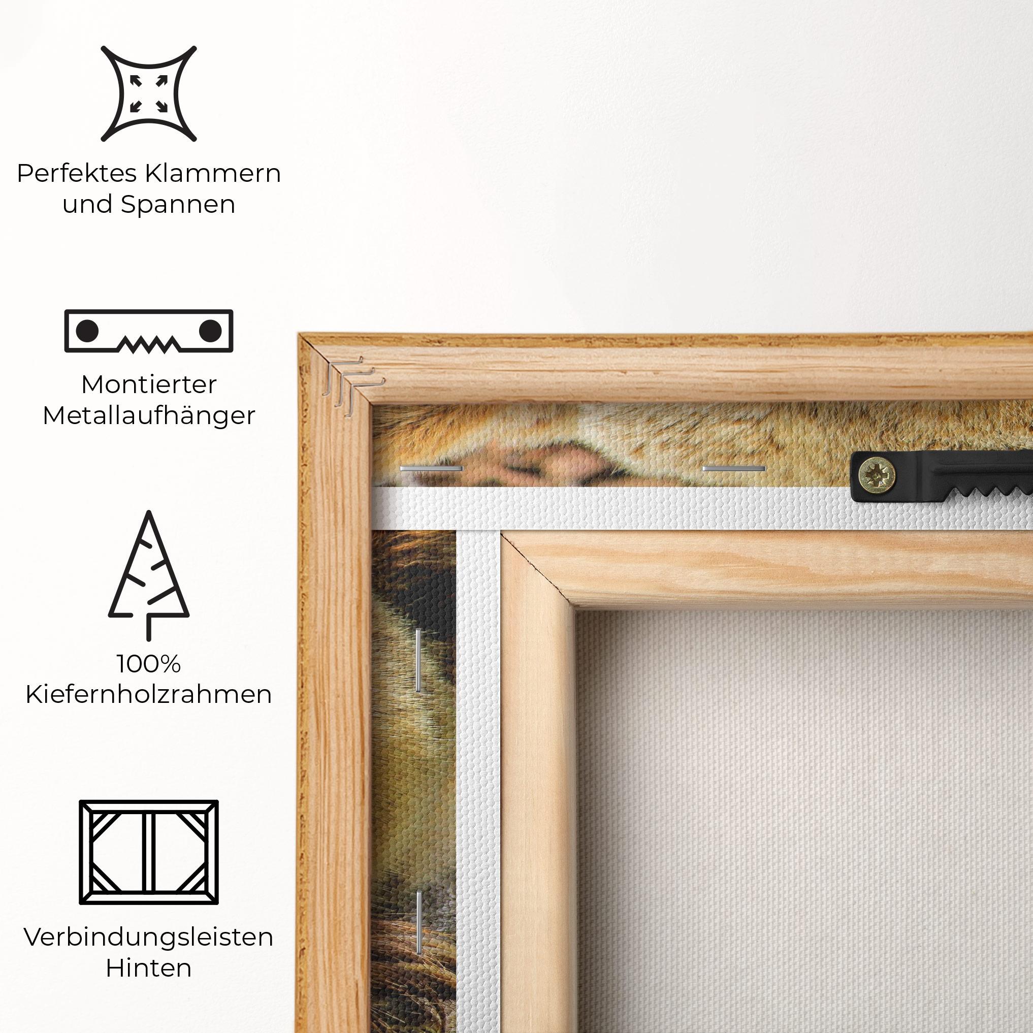 Leinwandbild Bear mockup 5
